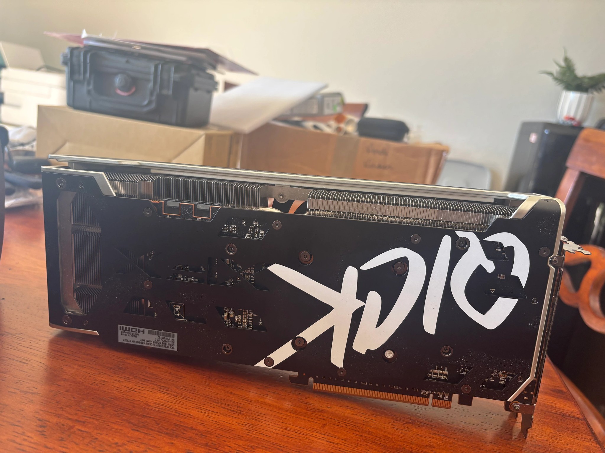 6750 XT XFX graphics card