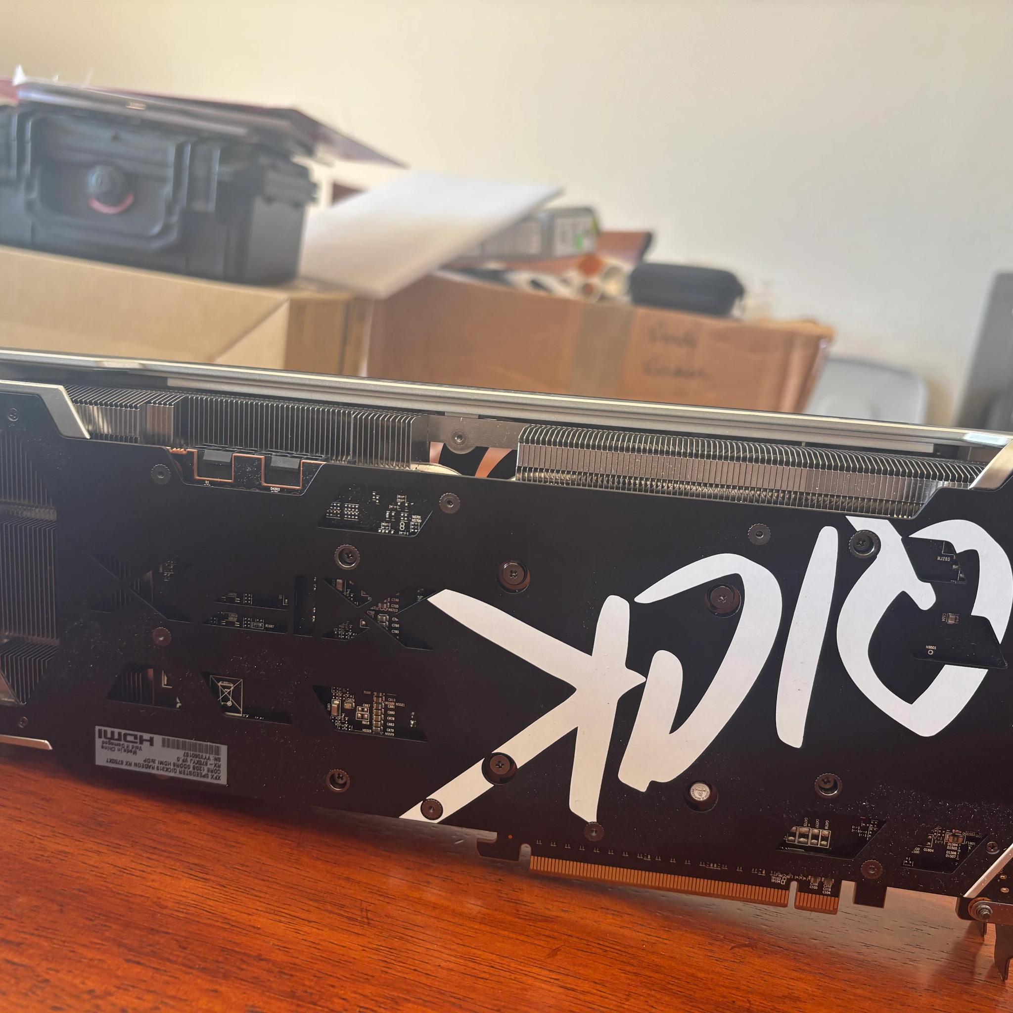 6750 XT XFX graphics card