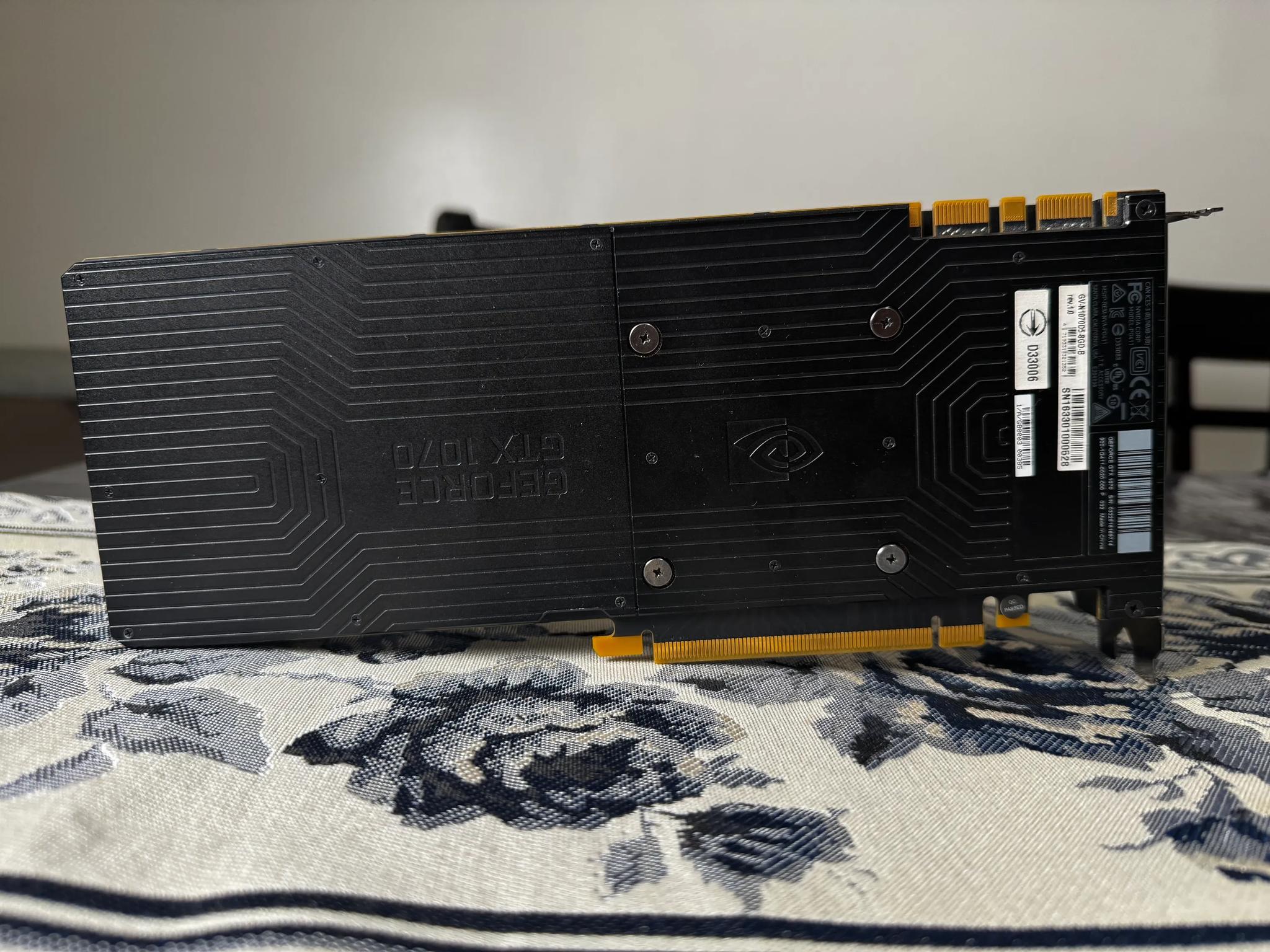 Nvidia GTX 1070 FE (8GB)