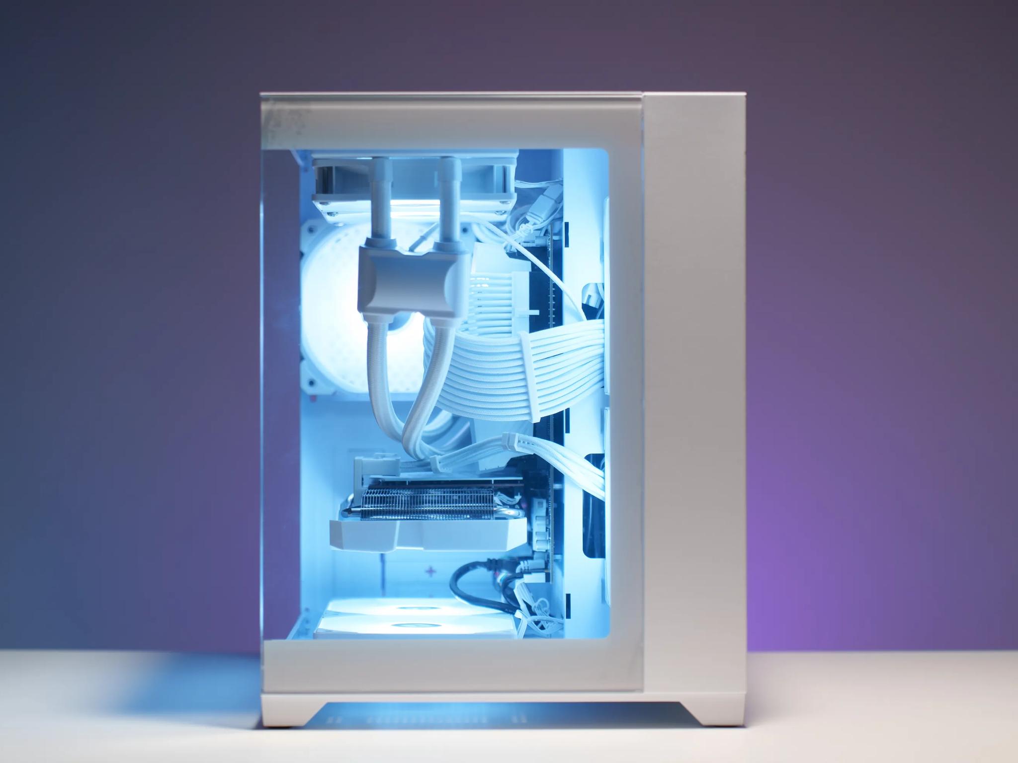 All White Gaming PC | Ryzen 5 5600x | RX 6600 | 16GB DDR4 3600MHz | 1TB m.2