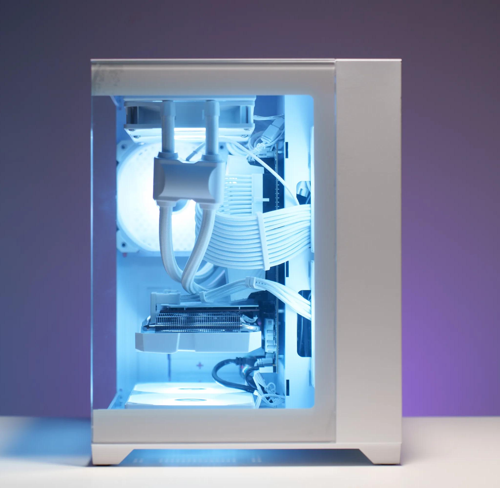 All White Gaming PC | Ryzen 5 5600x | RX 6600 | 16GB DDR4 3600MHz | 1TB m.2