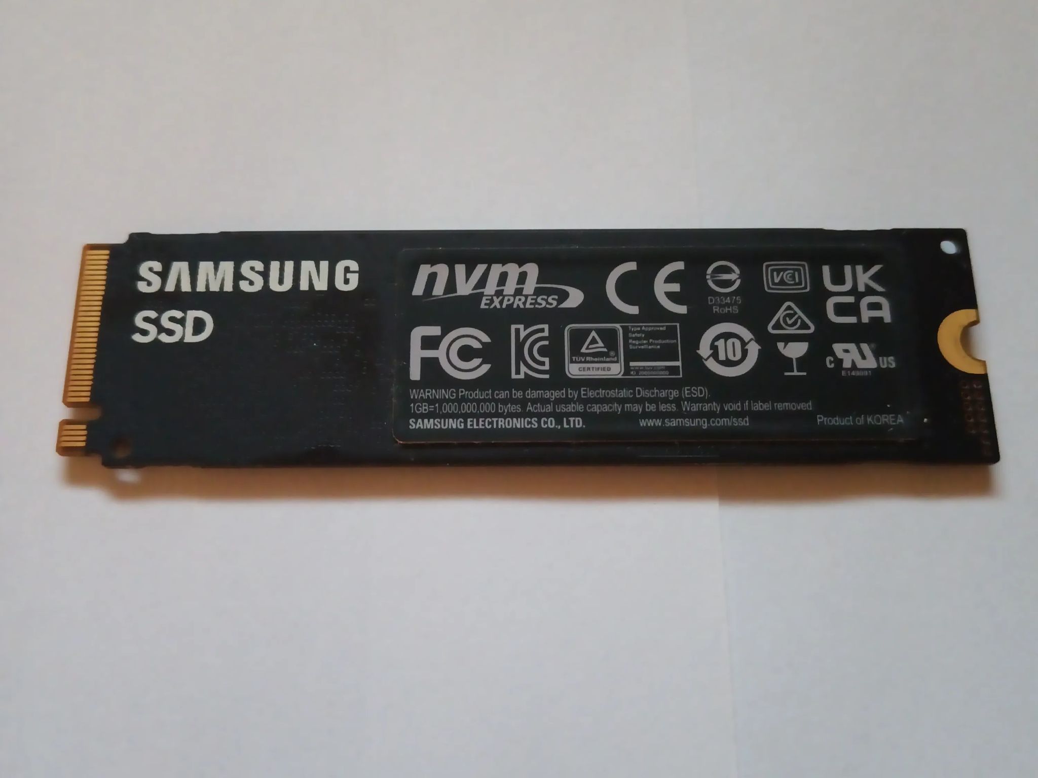 Samsung 980 PRO 1TB NVMe M.2 SSD