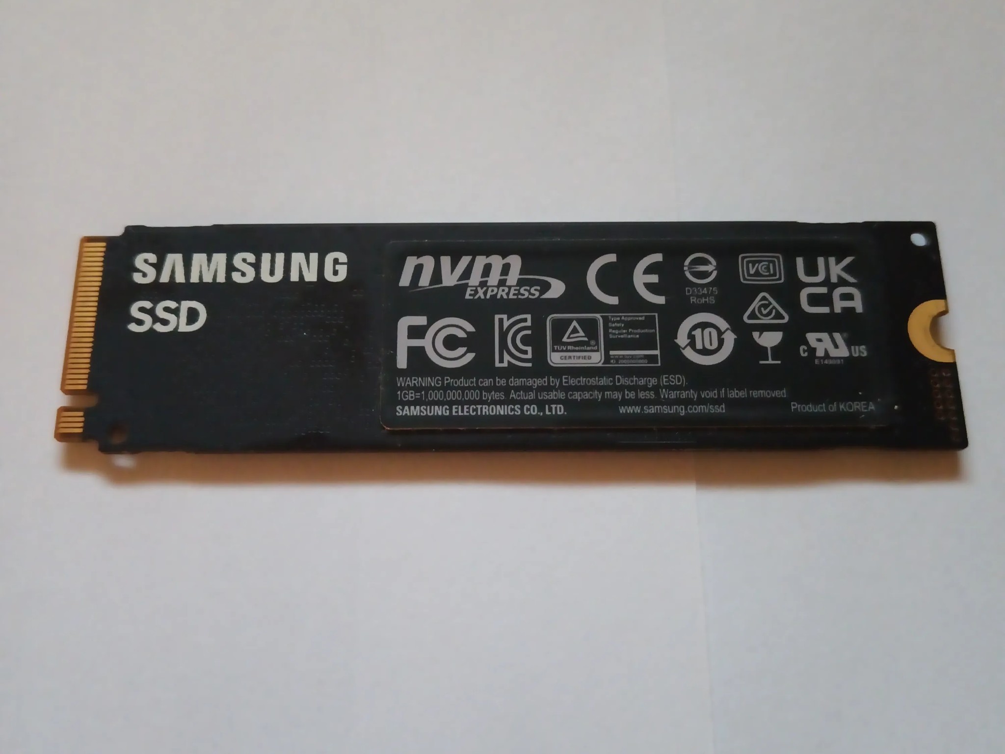 Samsung 980 PRO 1TB NVMe M.2 SSD