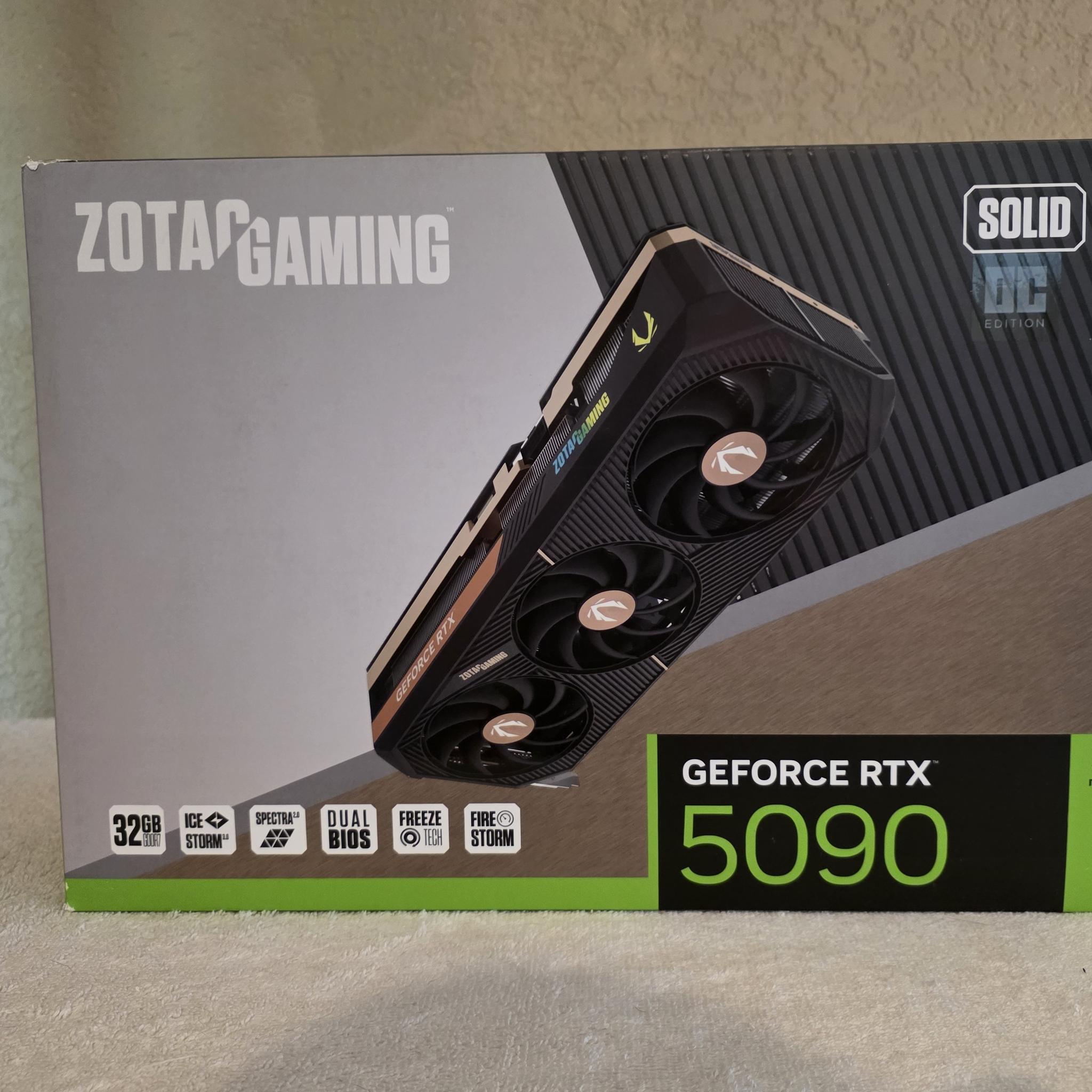 Zotac 5090 solid oc