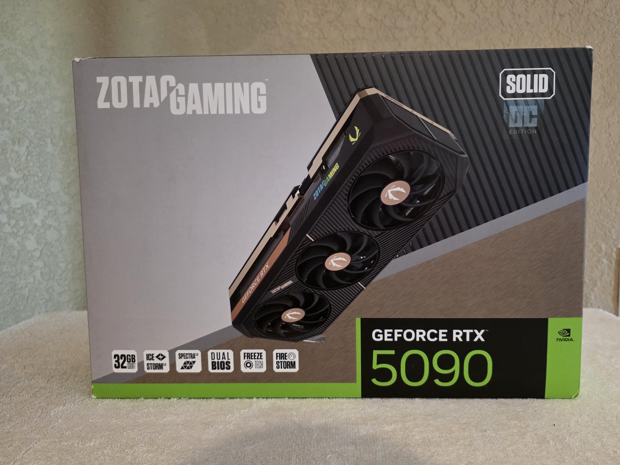 Zotac 5090 solid oc