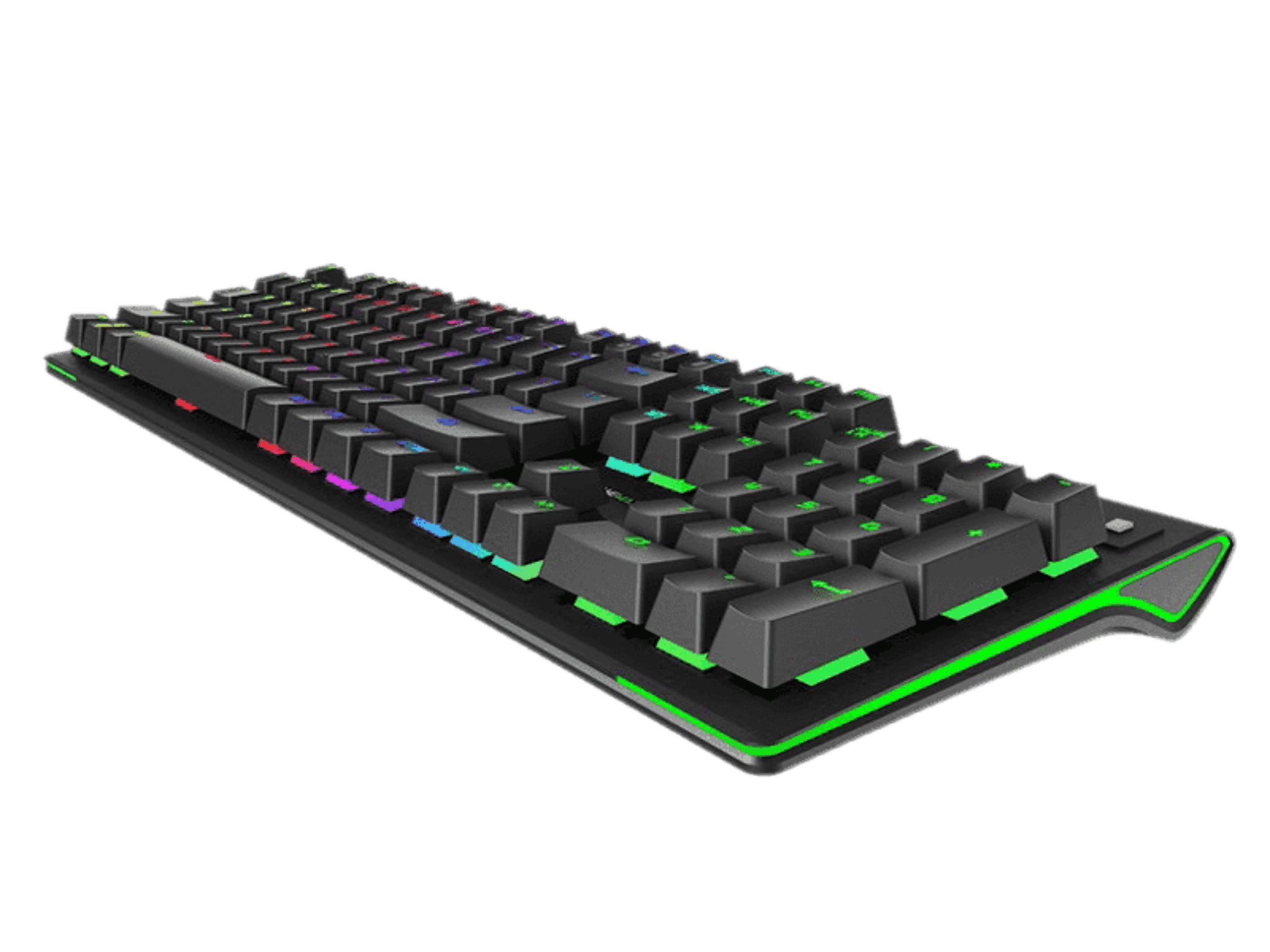 K801 Mechanical Gaming Keyboard – RGB Backlit, Blue Switches, Anti-Ghosting, Full-Size 104 Keys