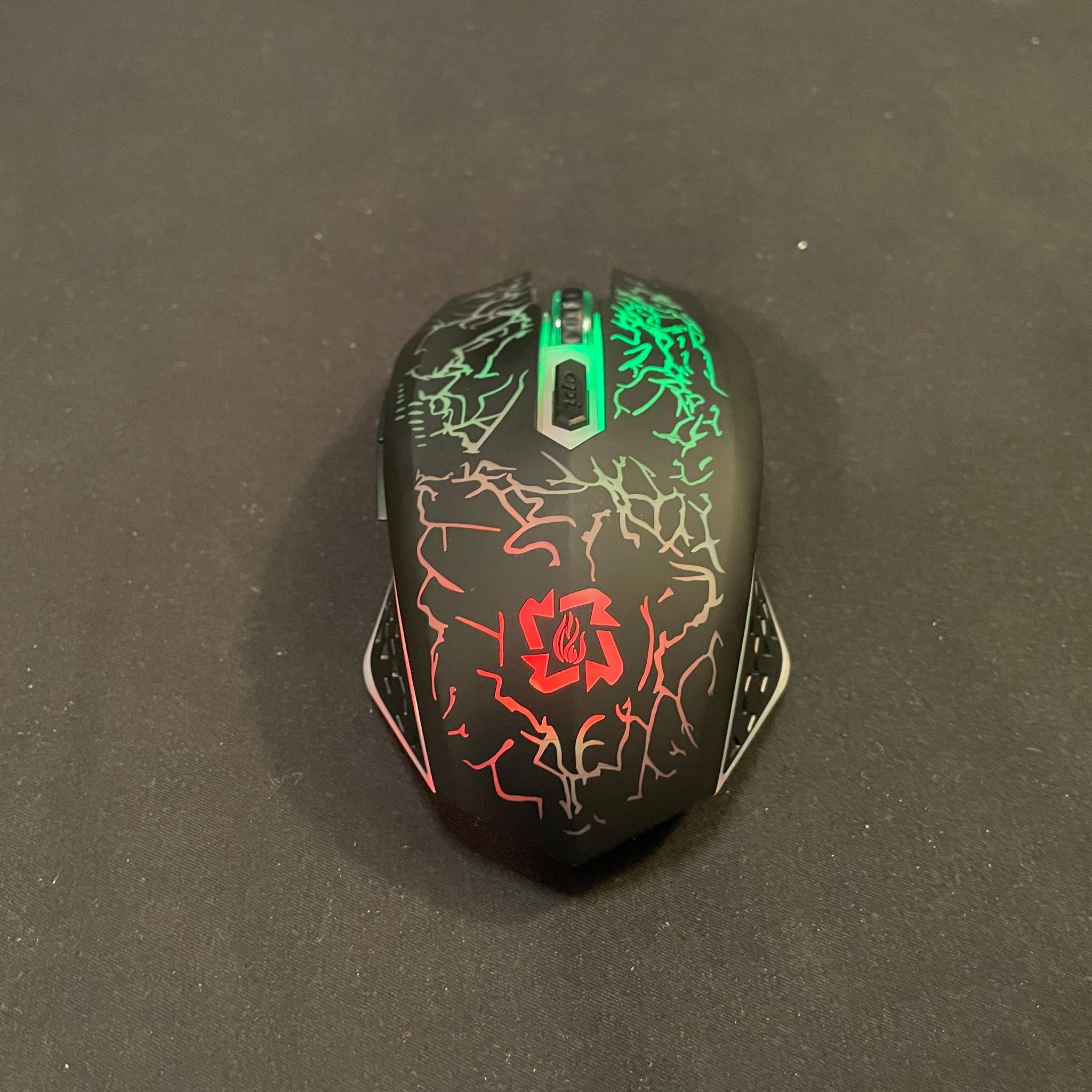 Rgb lightning gaming mouse