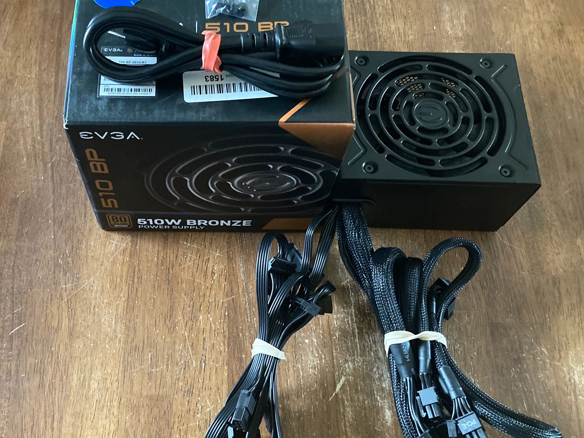 EVGA 510 BP 510W 80+ Bronze ATX Power Supply