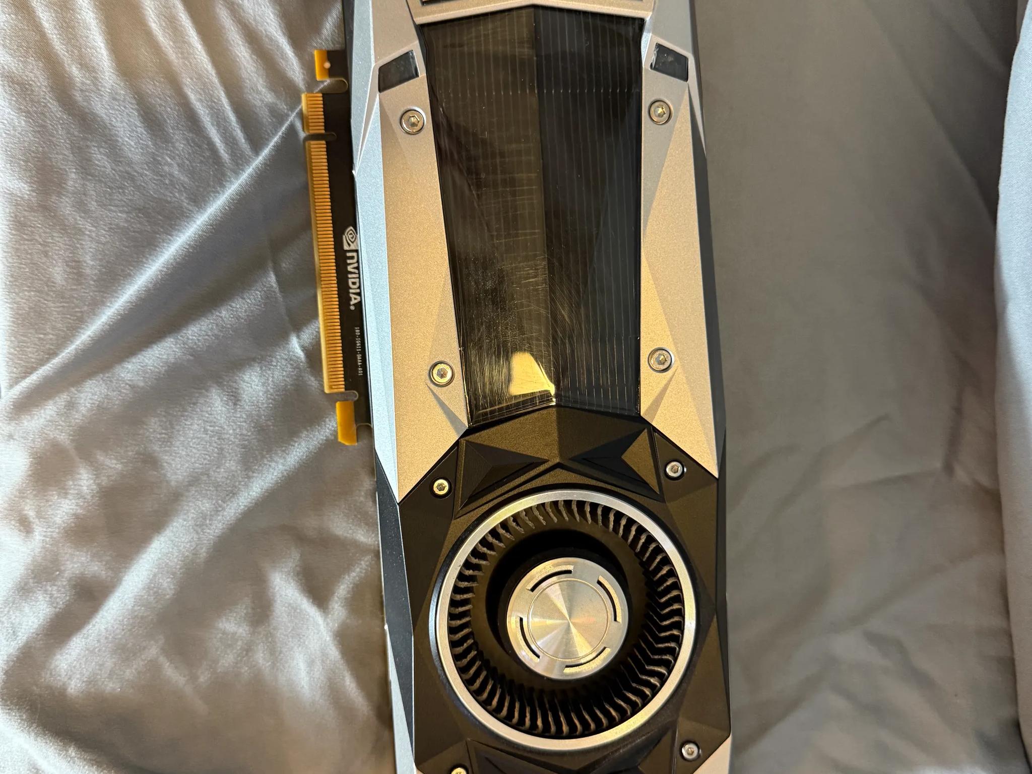 NVIDIA GeForce GTX 1070, 8GB, used, good condition, Founders Edition
