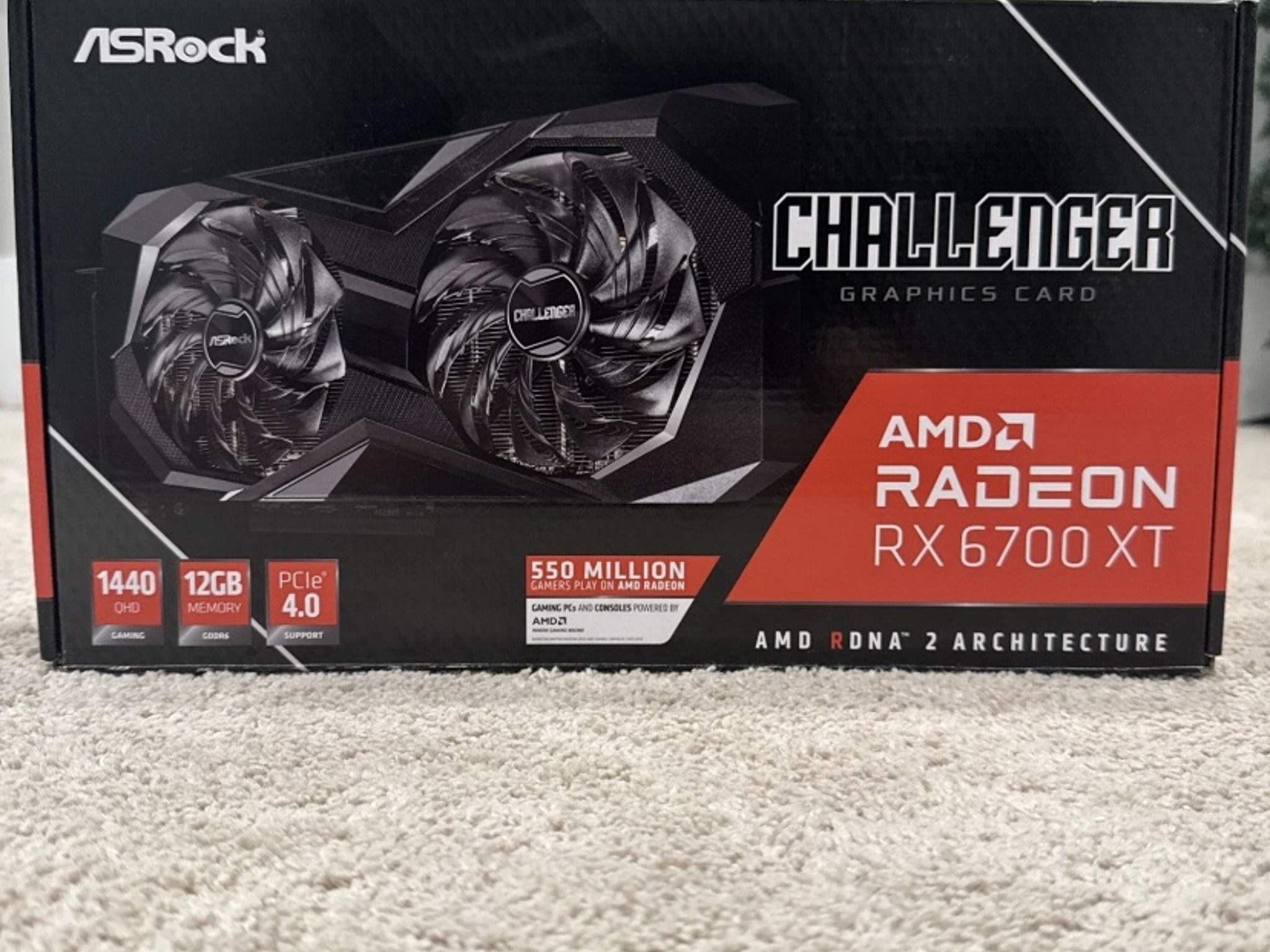 ASRock RX 6700 XT 12GB Challenger D