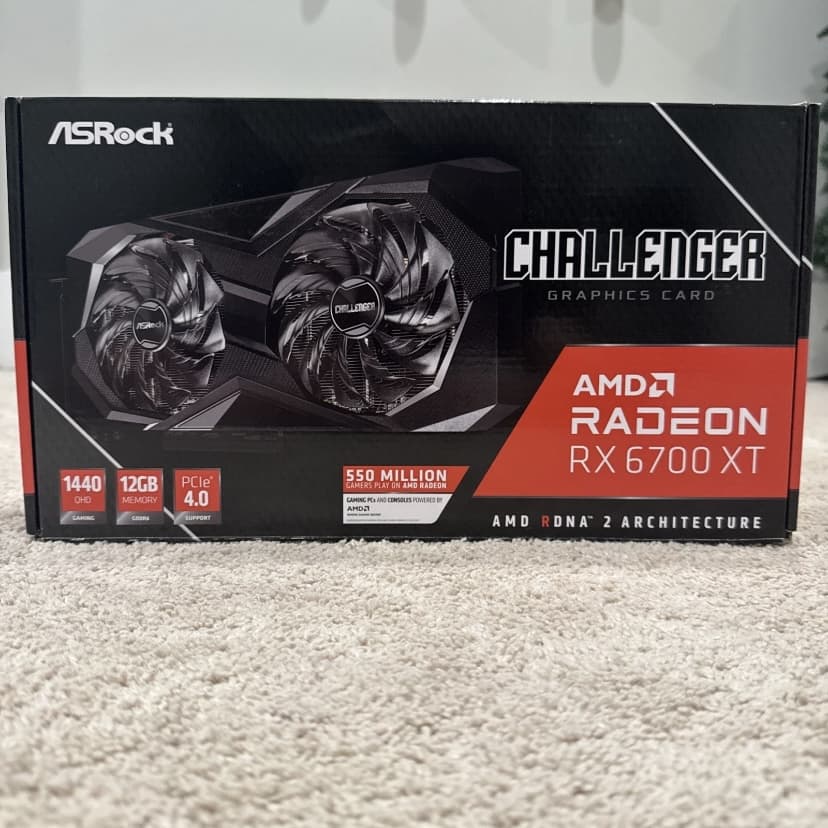 ASRock RX 6700 XT 12GB Challenger D