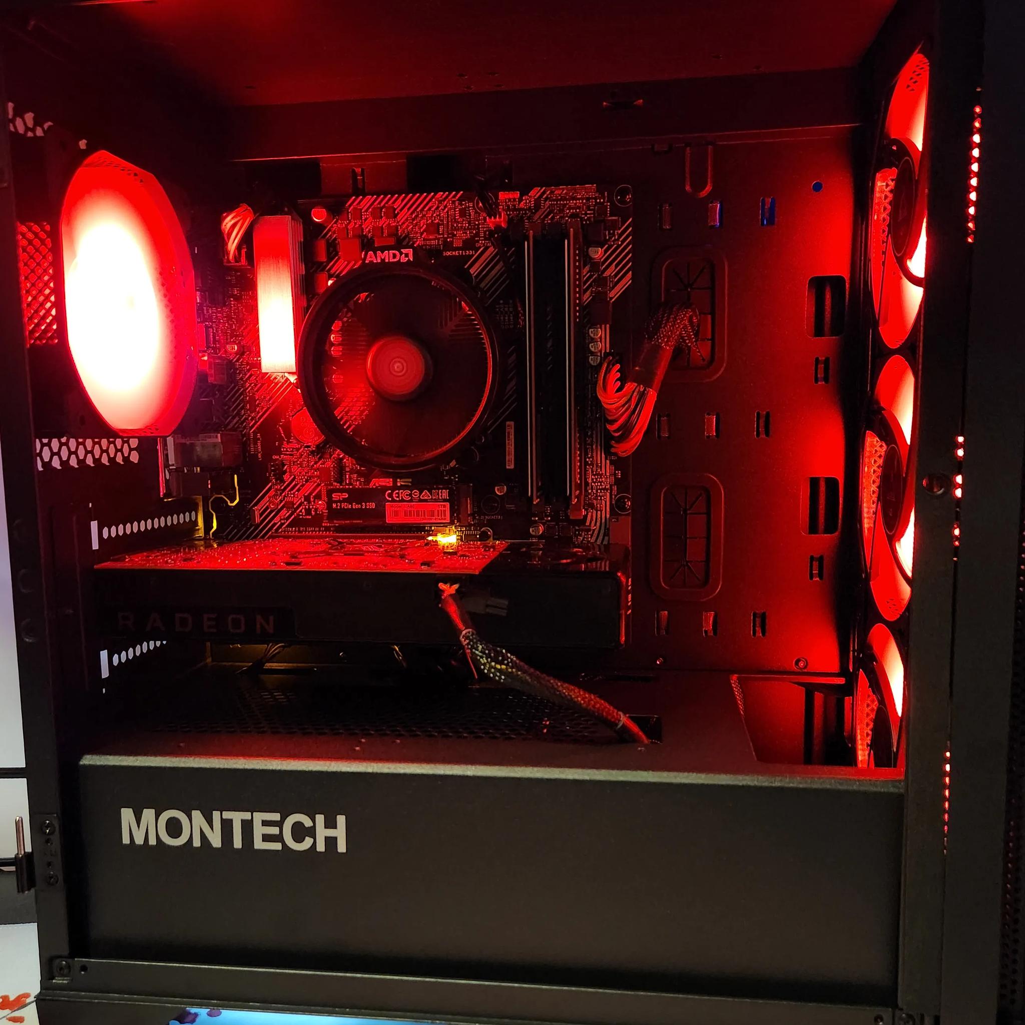 Budget Baller Gaming RIG Ryzen 5 3600 / 16GB DDR4/ 1TB SSD / RX570 8GB