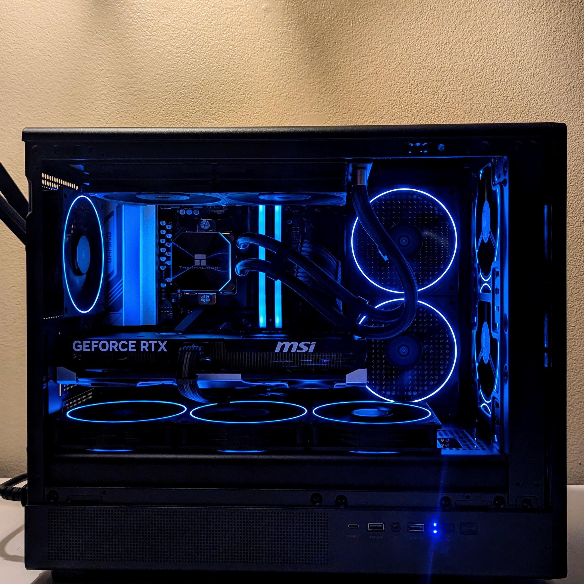 💨 Air Flow Dream PC💨  — RTX 5070 | Ryzen 9600X | 32GB DDR5 | 1TB SSD| 11 Fans !