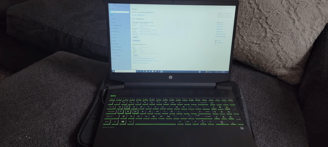 HP PAVILLION 15.6 RYZEN 5 16gb ram 256gb ssd 1tb 2.5 drive