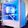 ❄️🧊👻FROZEN GHOST👻🧊❄️CUSTOM WHITE RTX 3060 12GB|AMD RYZEN 5 3600|ASUS PRIME B550-PLUS|1080P BEAST