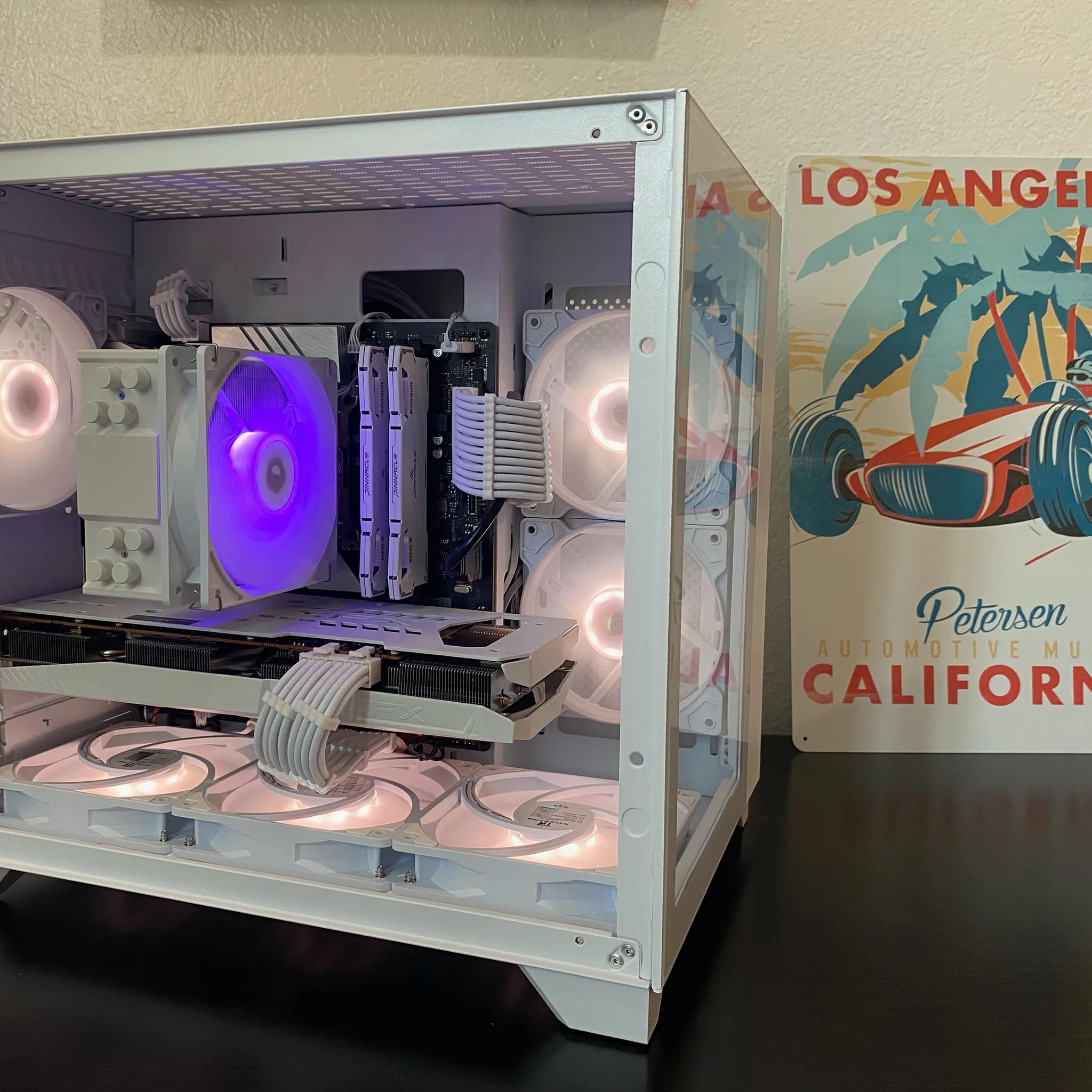 🧊🧊White 12600k + 6700 XT Gaming PC