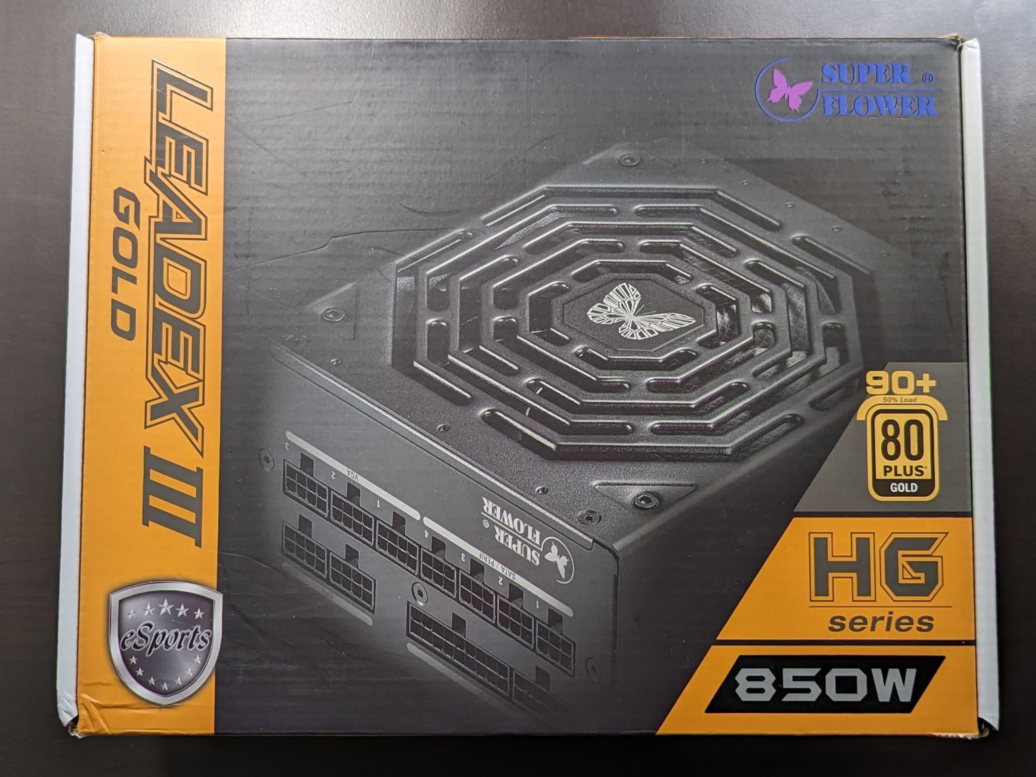 Super Flower Leadex III Gold 850W 80+ Gold Fully Modular ATX PSU