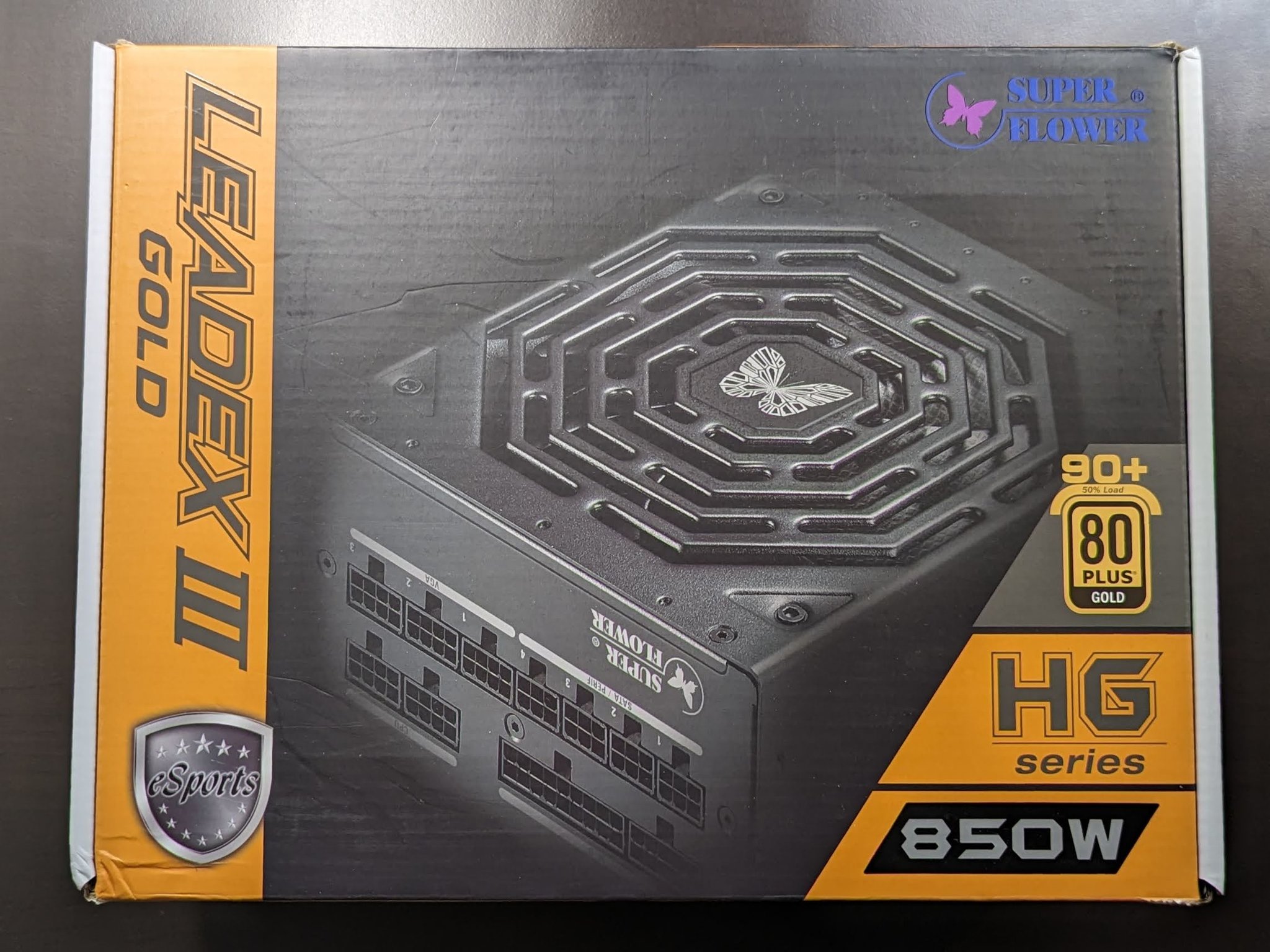 Super Flower Leadex III Gold 850W 80+ Gold Fully Modular ATX PSU