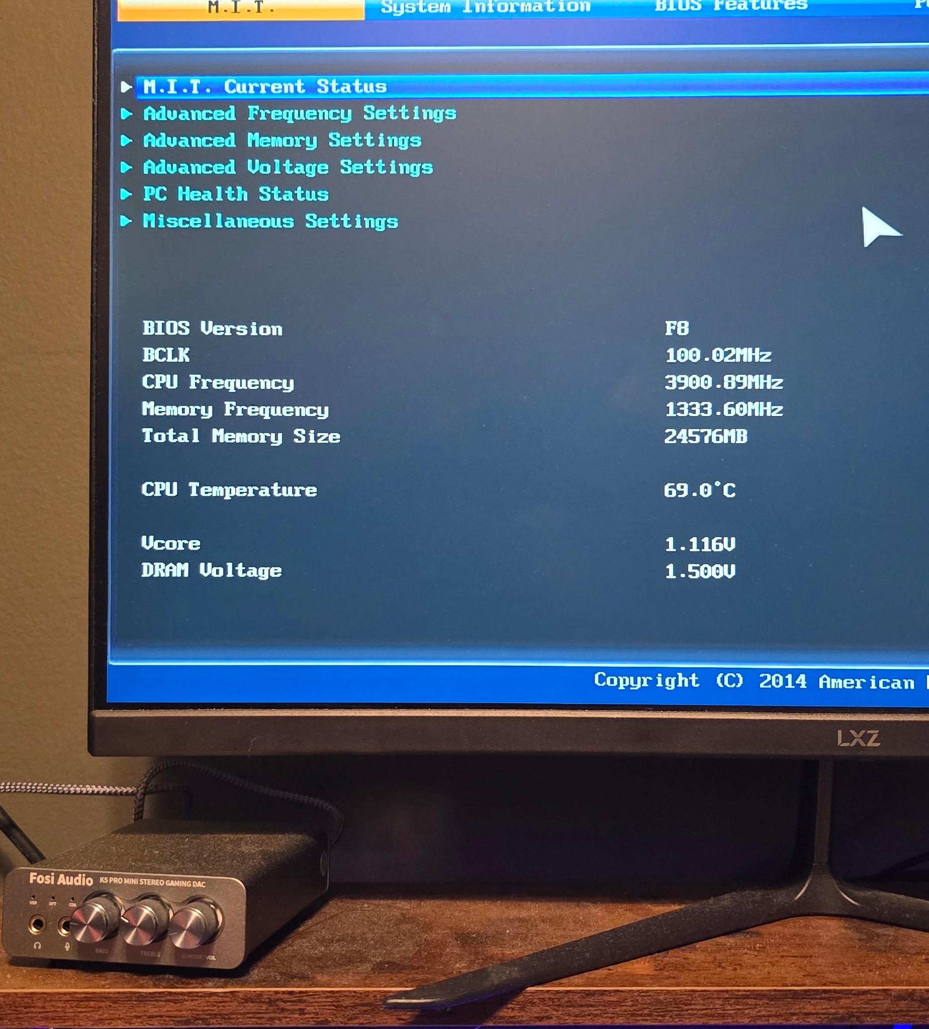 Gigabyte GA-z97x-ud3h-blk w/ i5-4690k and 24gb DDR3 bundle