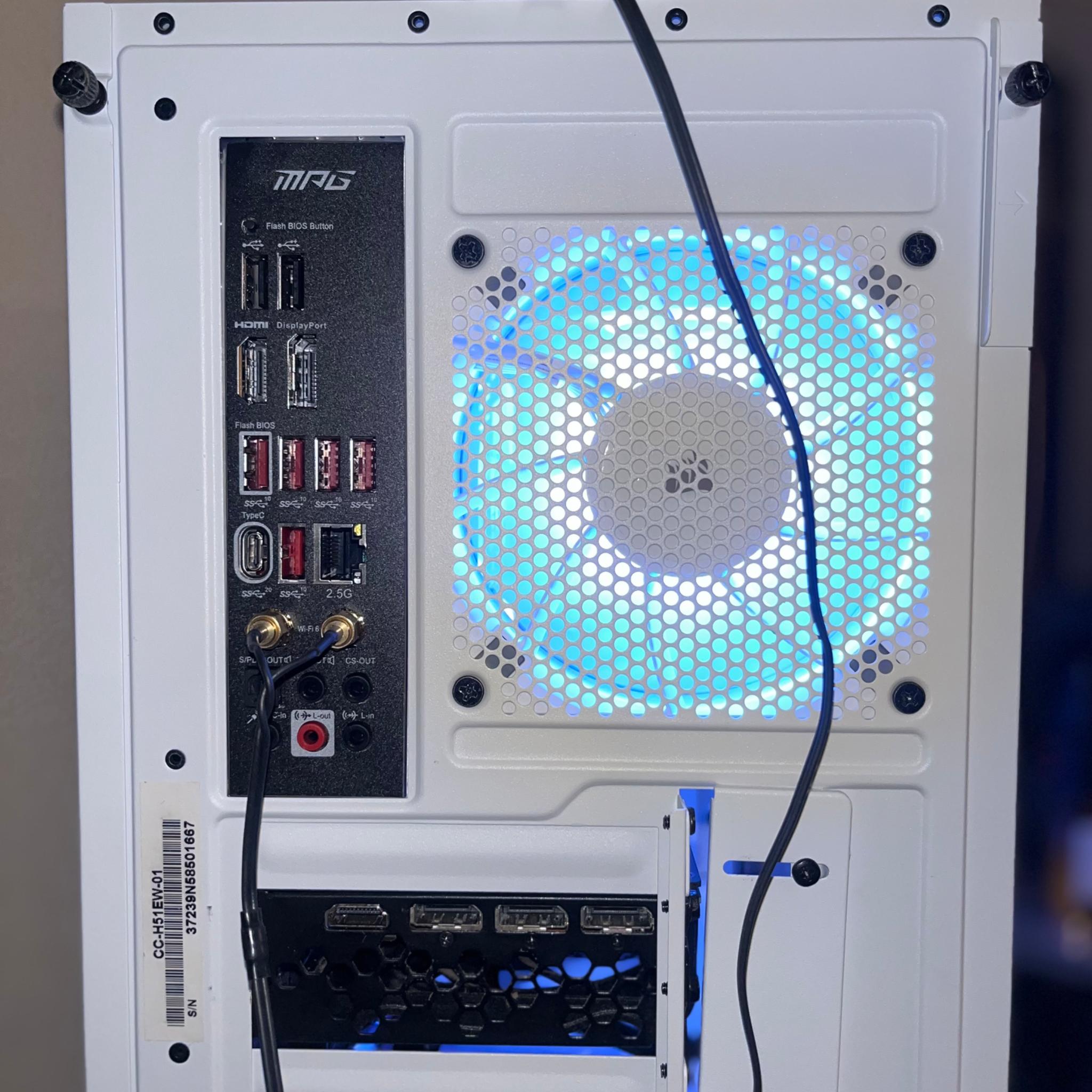 ❄️ White Gaming Desktop i7 12700k + 3060 ❄️