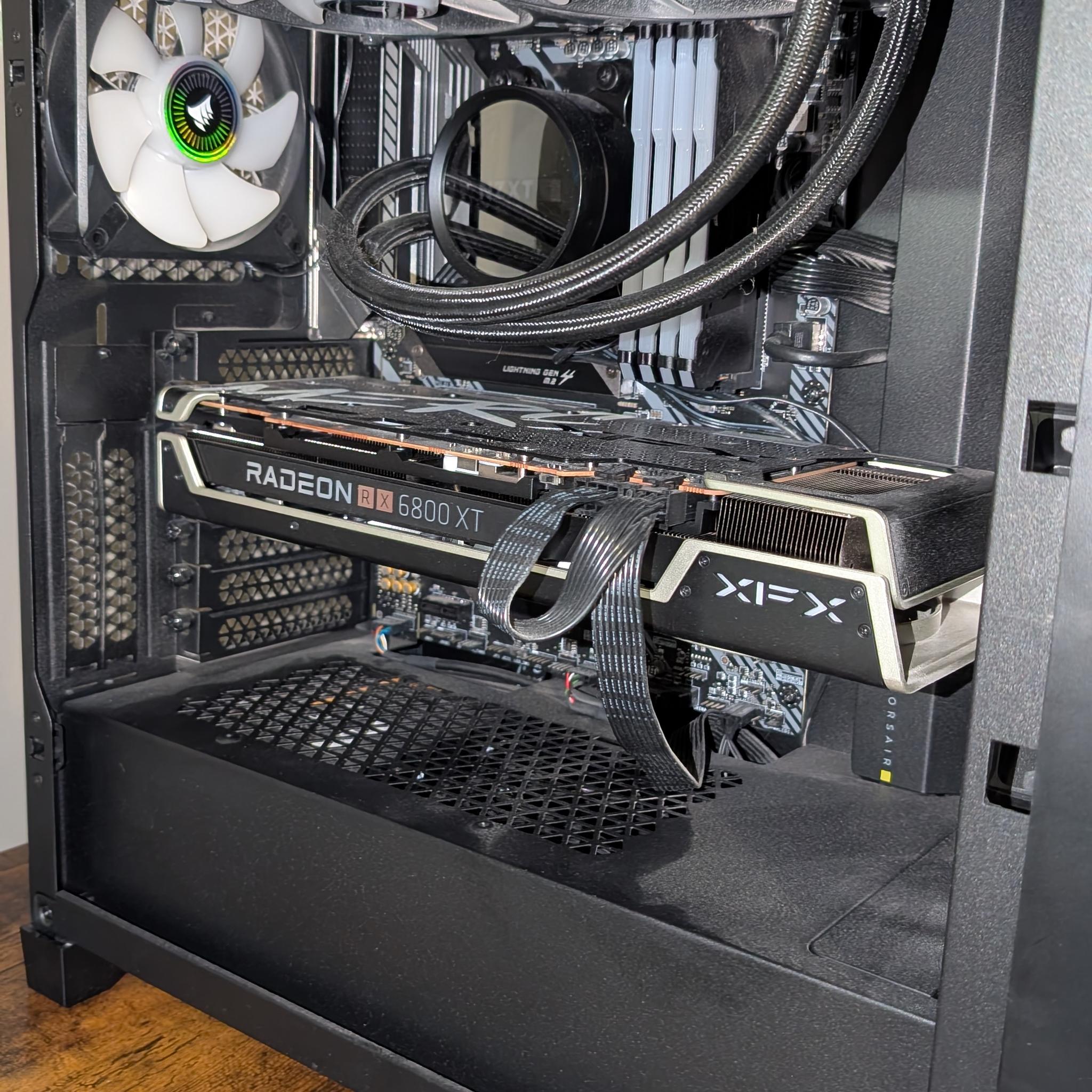 CPU | Ryzen 5800X3D ~ GPU | RX 6800XT w/ 1TB 990 Pro Custom Build