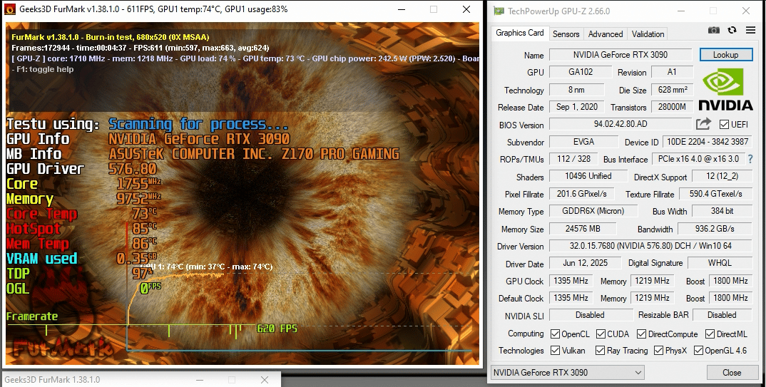 EVGA FTW3 ULTRA GAMING GeForce RTX 3090