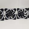 Cooler Master 120mm ARGB case fans, 3-pin, 1200 RPM, 12V/0.6A - LOT of 4 fans
