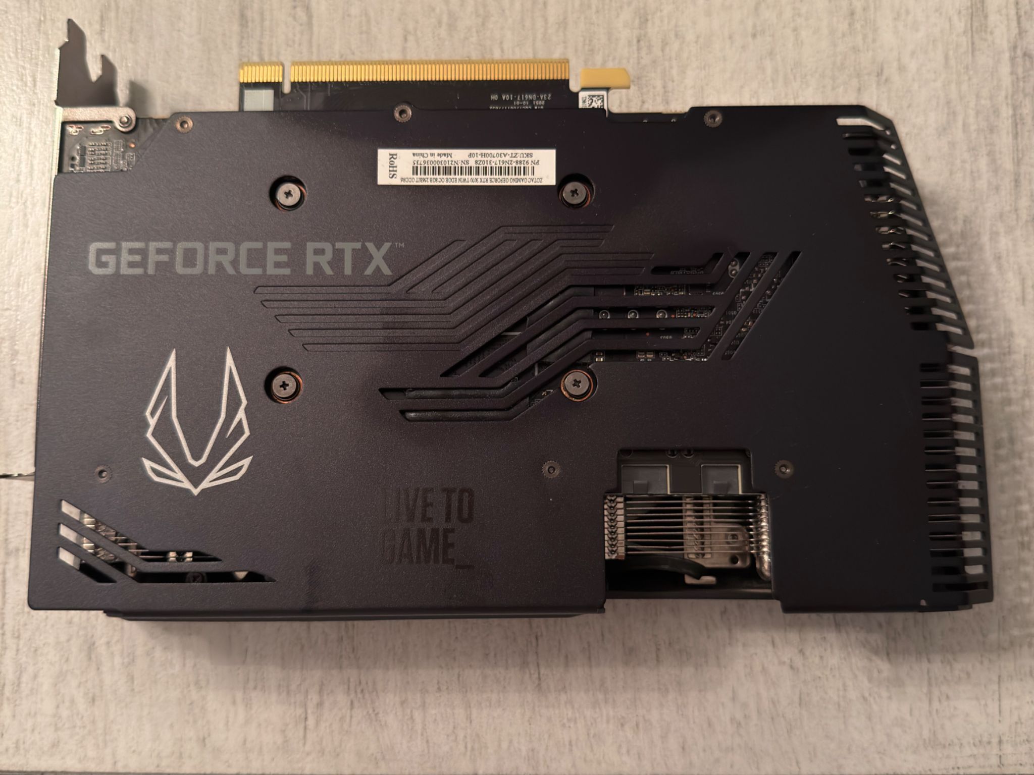 ZOTAC GAMING GeForce RTX 3070 Twin Edge OC Edition 8GB Graphics Card