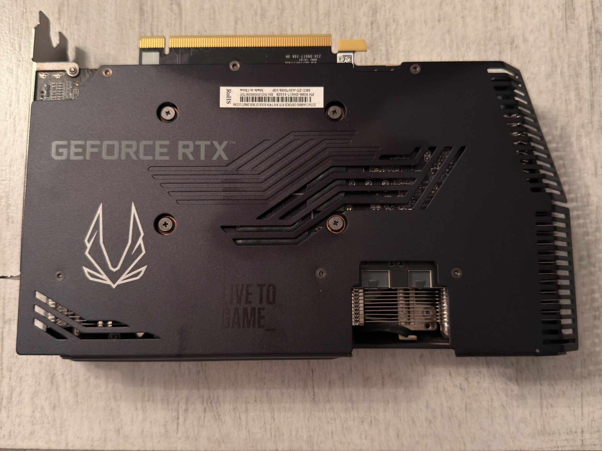 ZOTAC GAMING GeForce RTX 3070 Twin Edge OC Edition 8GB Graphics Card