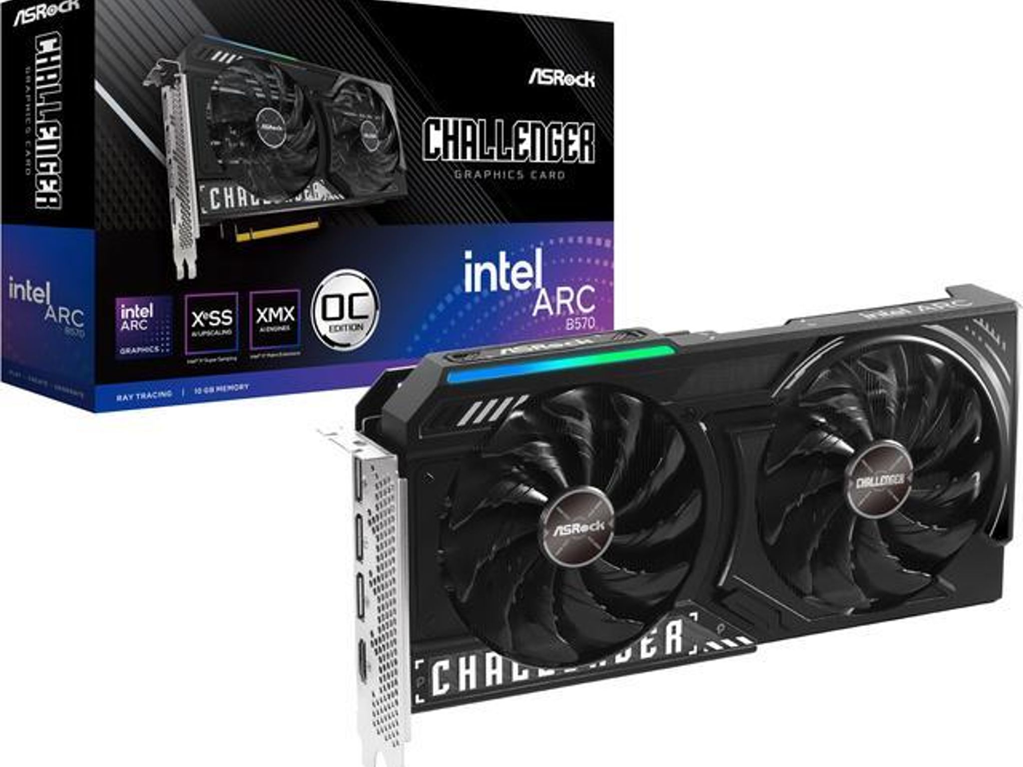 ASRock Challenger Arc B570 10GB GDDR6