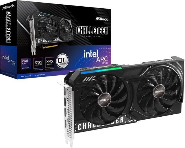 ASRock Challenger Arc B570 10GB GDDR6