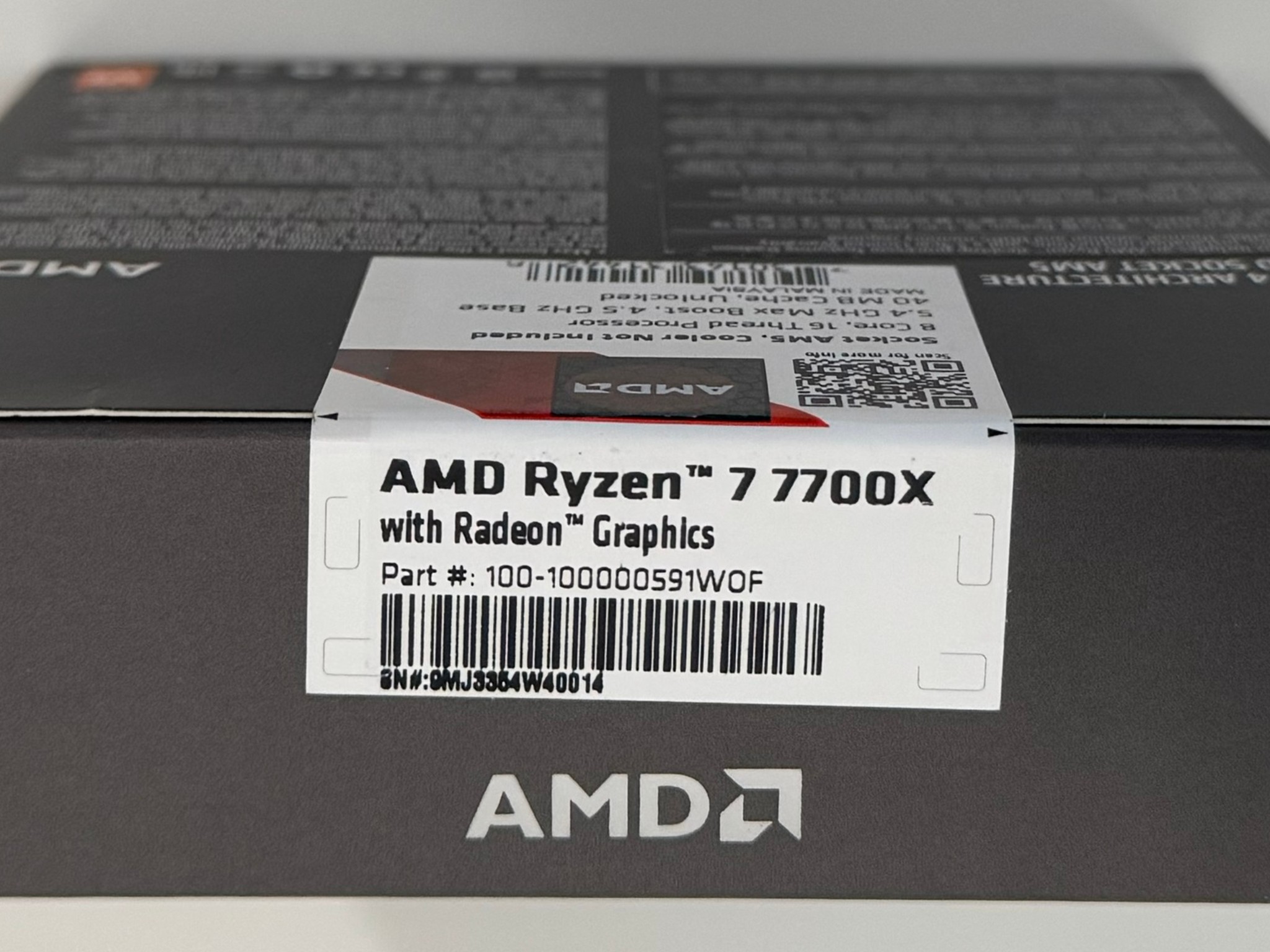 AMD Ryzen 7 7700X CPU + GIGABYTE B650M GAMING PLUS WIFI Socket AM5 B650 Micro-ATX Motherboard combo