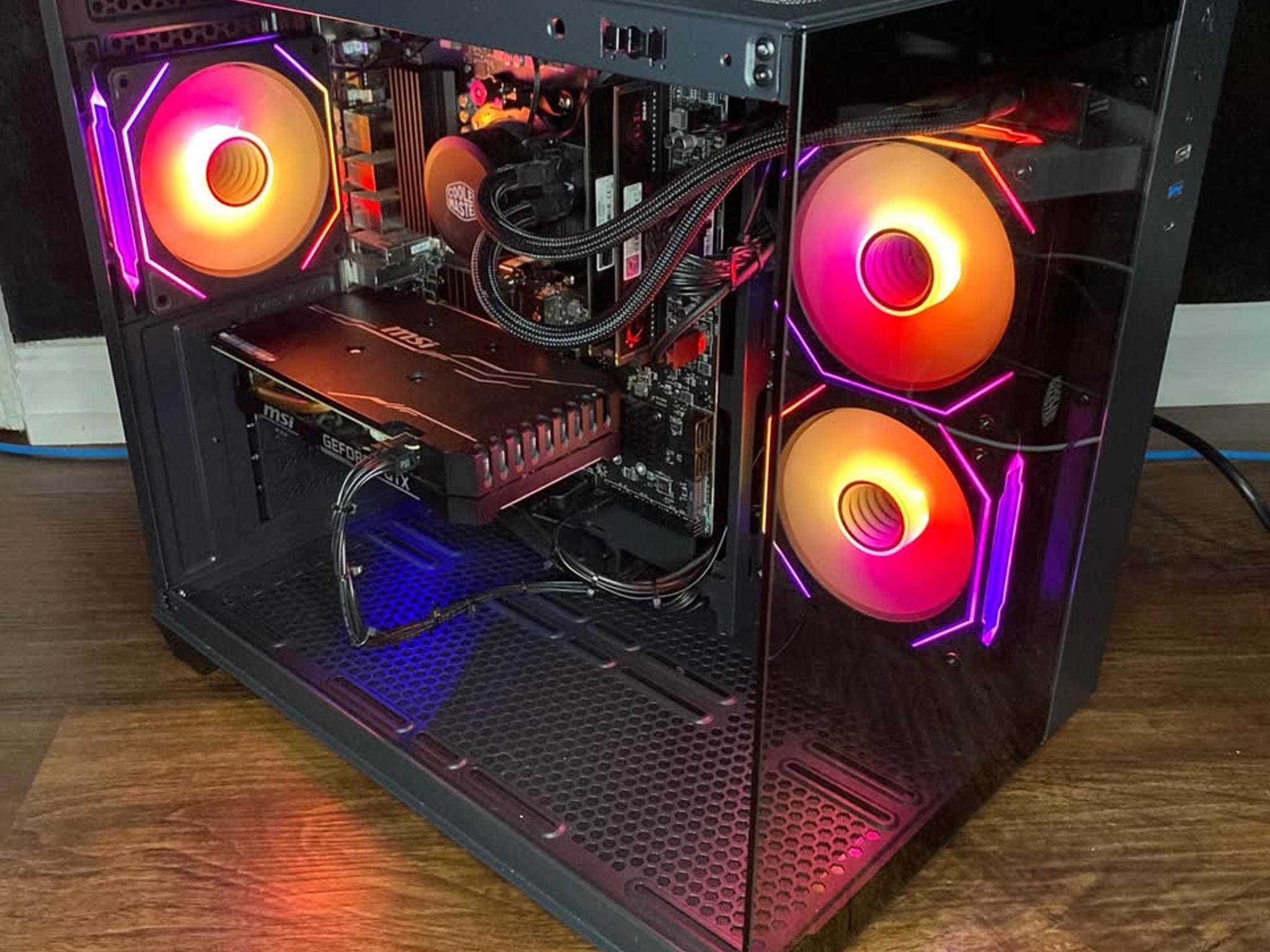 Black Gaming PC (GTX 1660 S 6GB + AMD Ryzen 5 2600 + 16GB DDR4 + SSD)