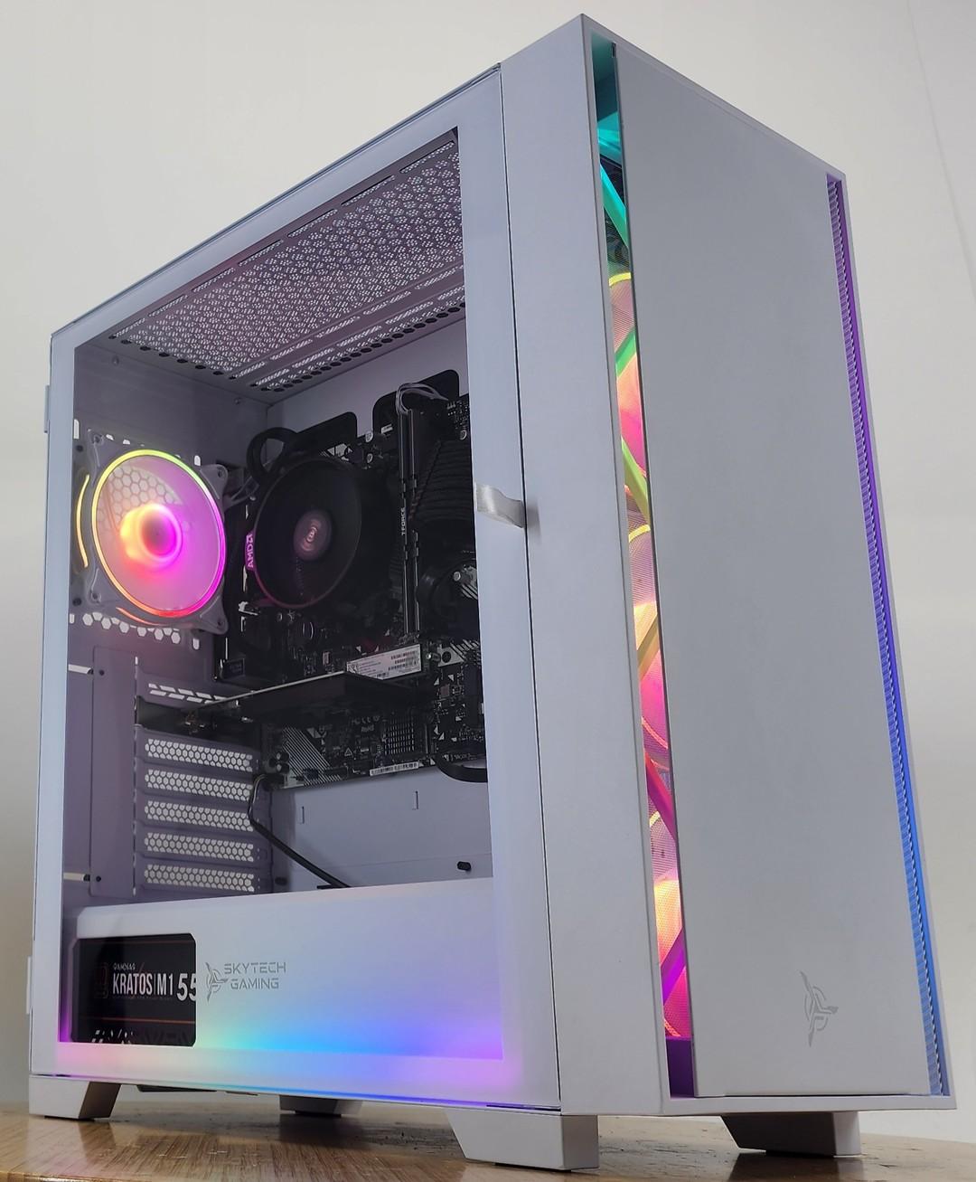 Gaming PC Ryzen 3 1300X 16GB RAM 256GB SSD+1TB HDD GT 1030 2GB Win11 Computer