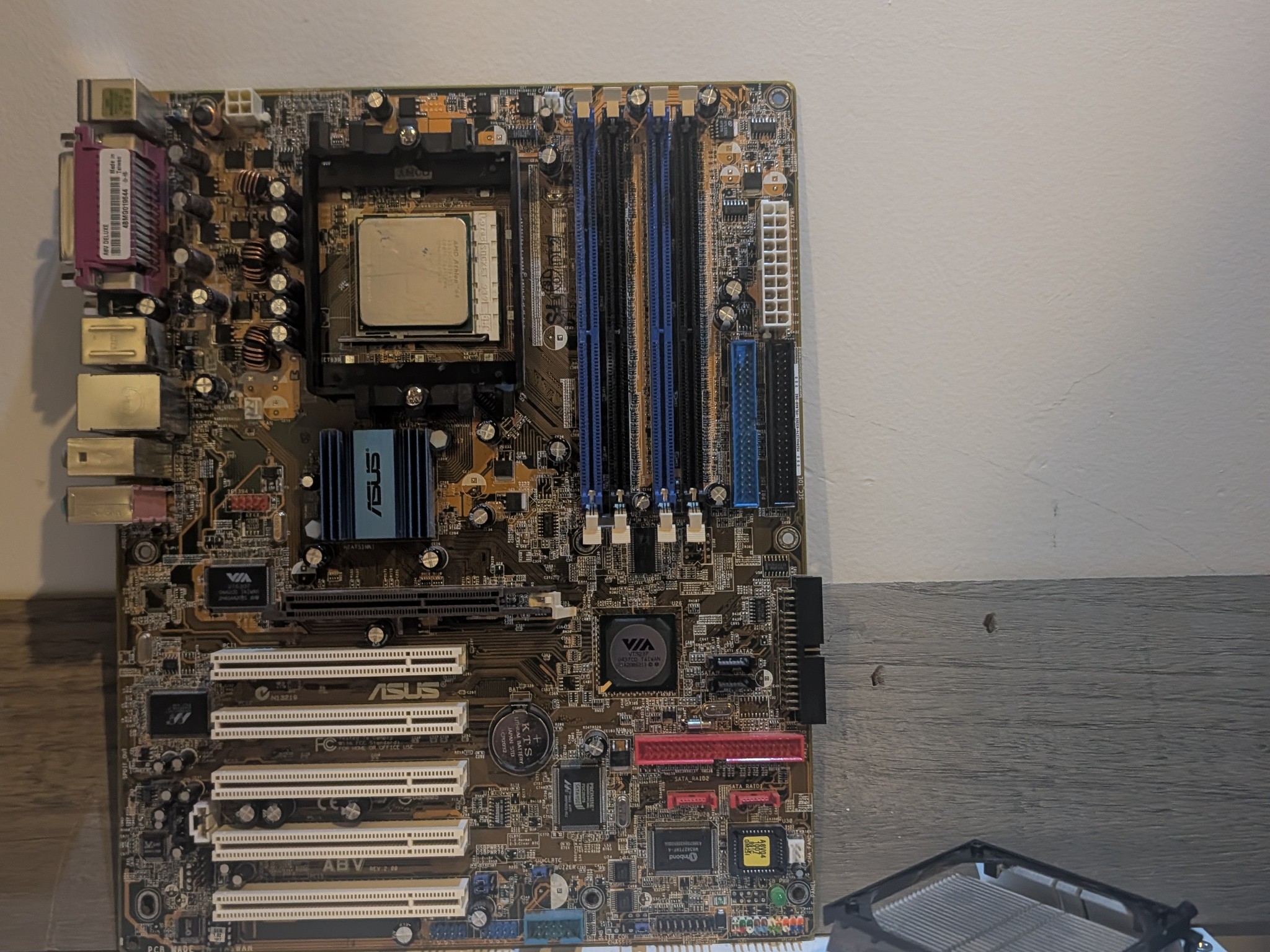 RETRO ASUS CPU Motherboard Cooler combo