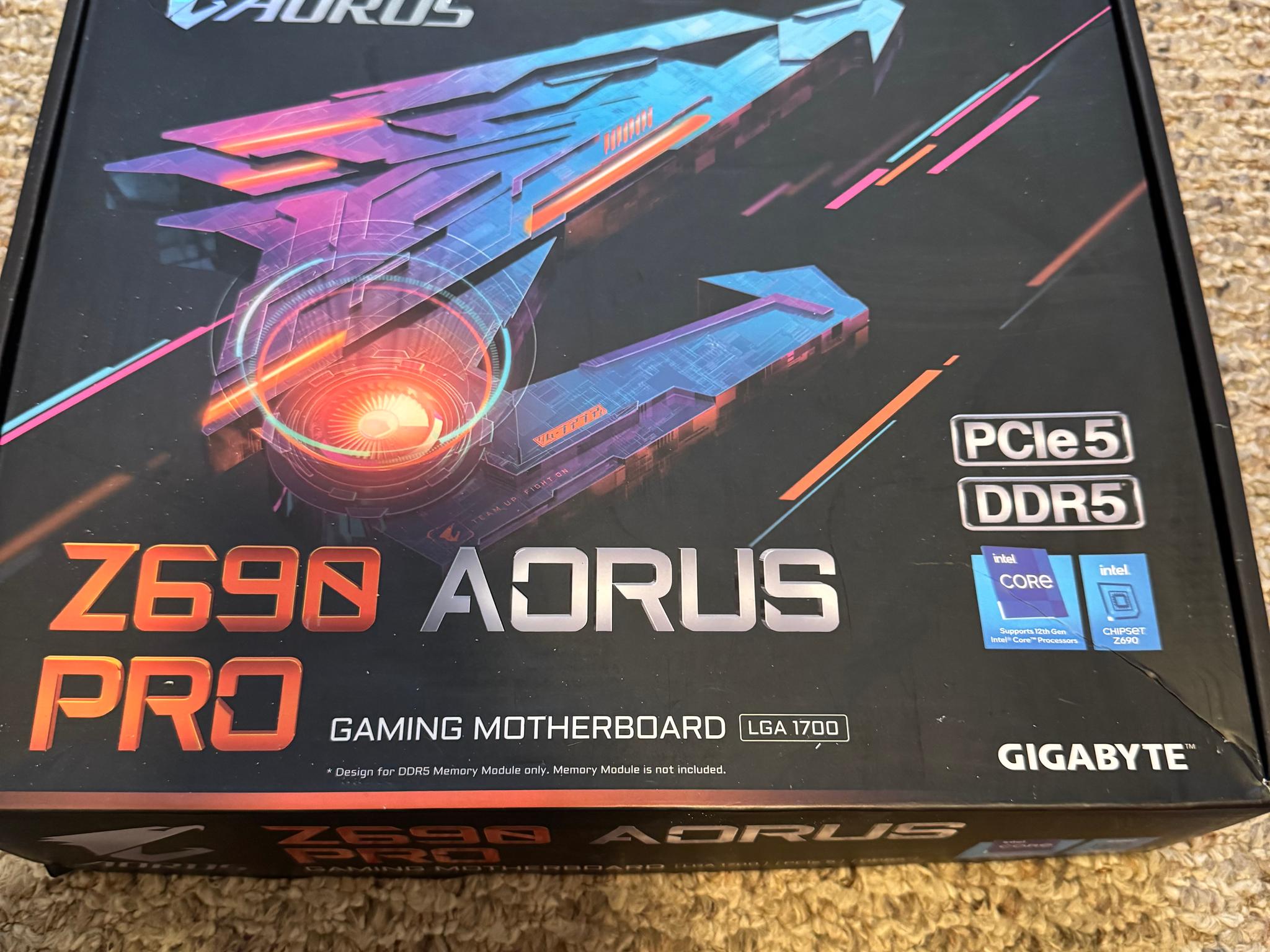 Gigabyte Z690 Aorus Pro Motherboard