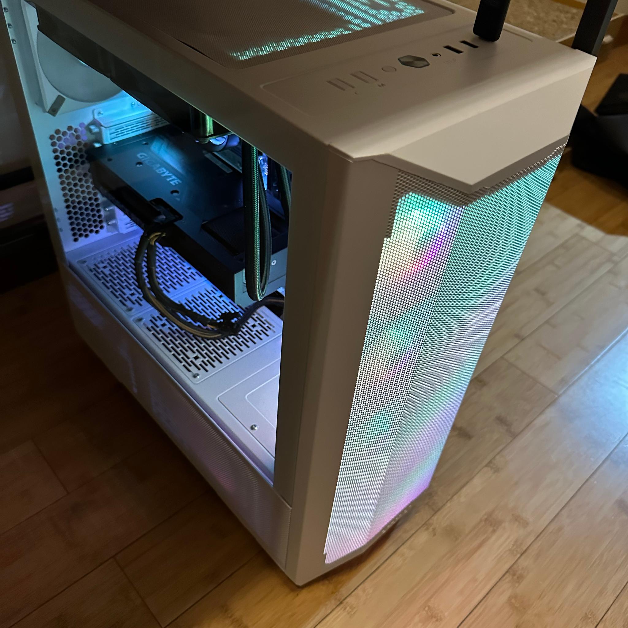 1440P Gaming Desktop RTX 4070 12GB, Ryzen 7 7700x 32GB Ram, Plenty of Storage