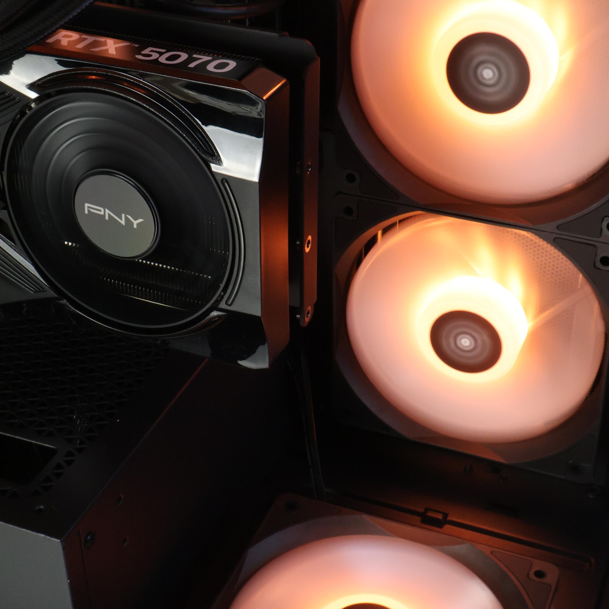 ⚫ Ryzen 7 9700X/RTX 5070 12GB Gaming/Streaming PC ⚫