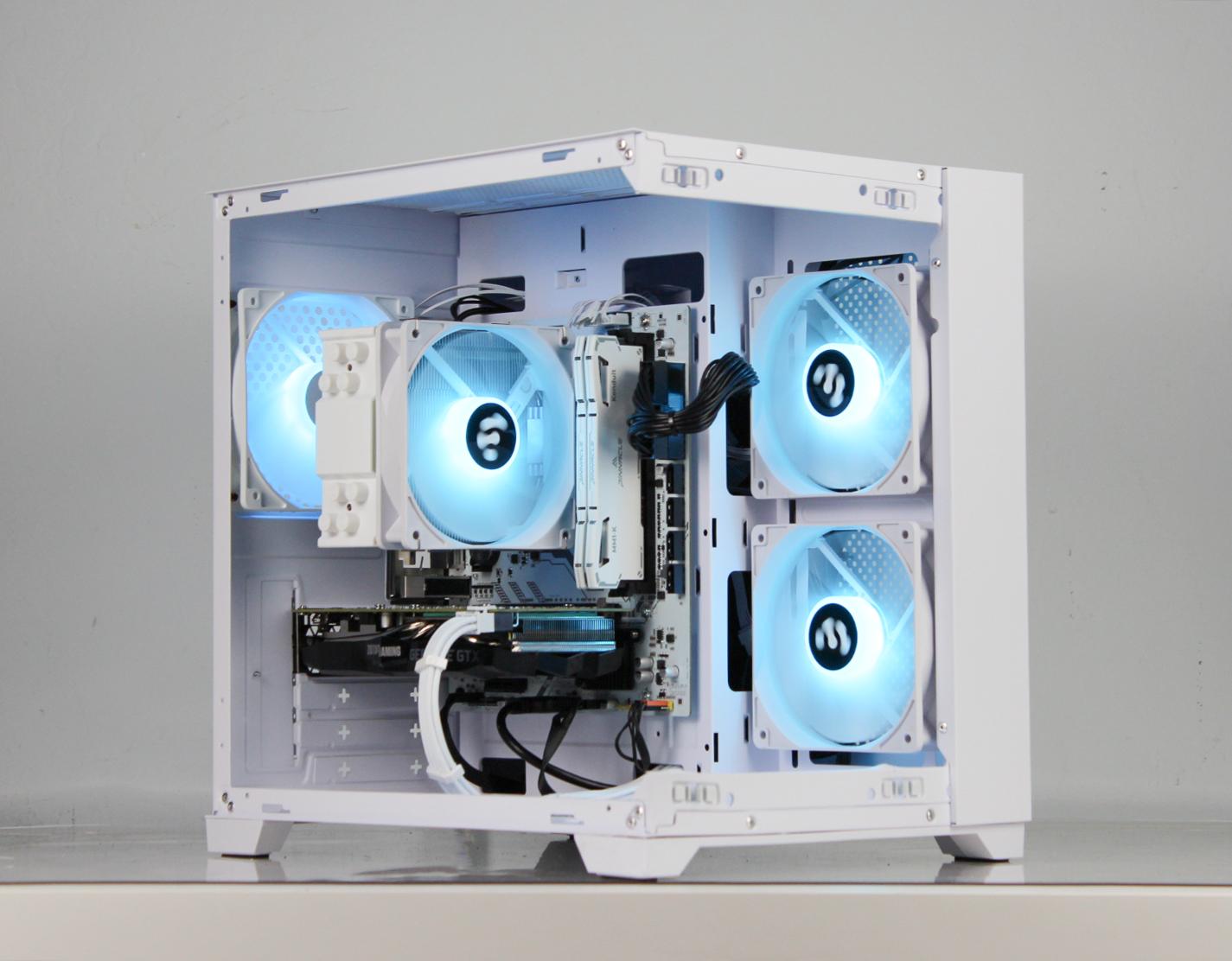 🧊White Gaming PC | GTX 1660 Super | Ryzen 5 2600 | 500GB SSD | 16GB RAM | 🧊