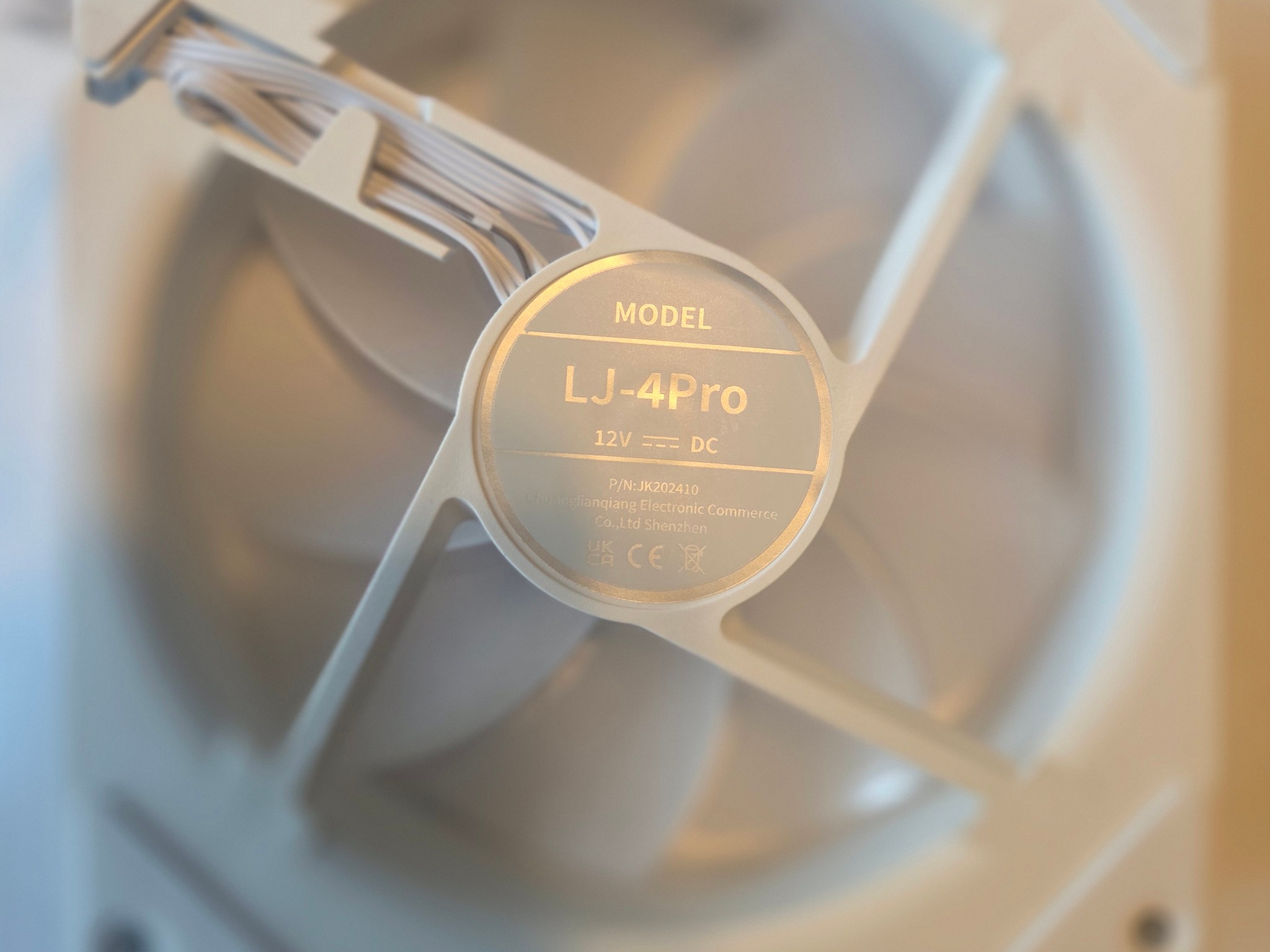Teucer Infinite Mirror / Prism 4Pro 120mm Fan 3 Pack White
