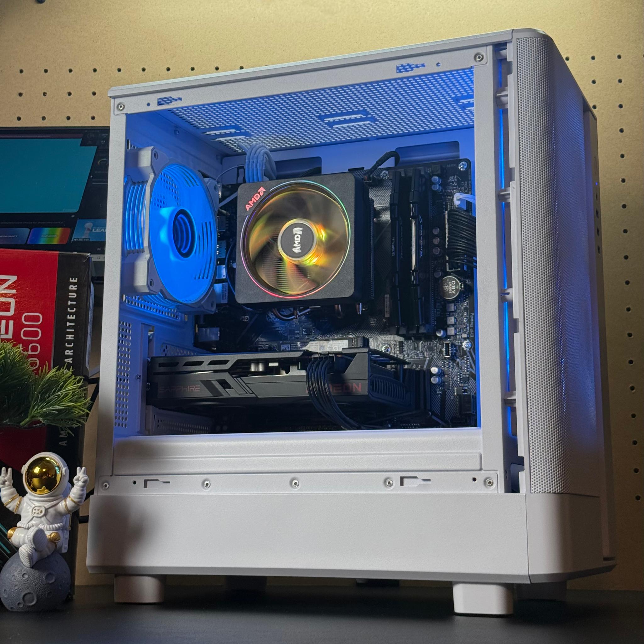 Entry Level Gaming PC | RX 6600 | Ryzen 5 5500 | 16GB DDR4 RAM | 500GB NVME | Windows 11
