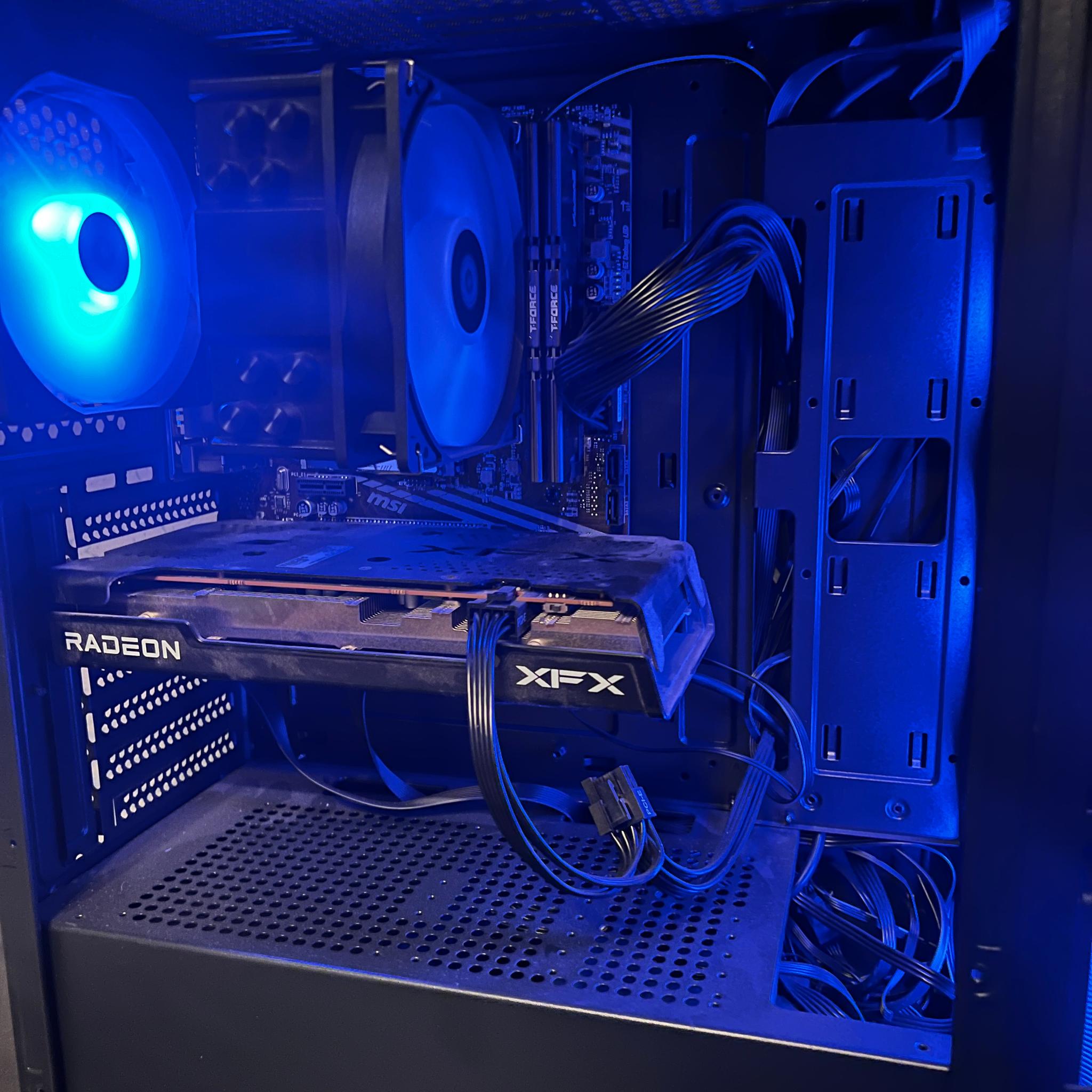 Ryzen 5 2600 rx 6650xt. Starter Gaming pc