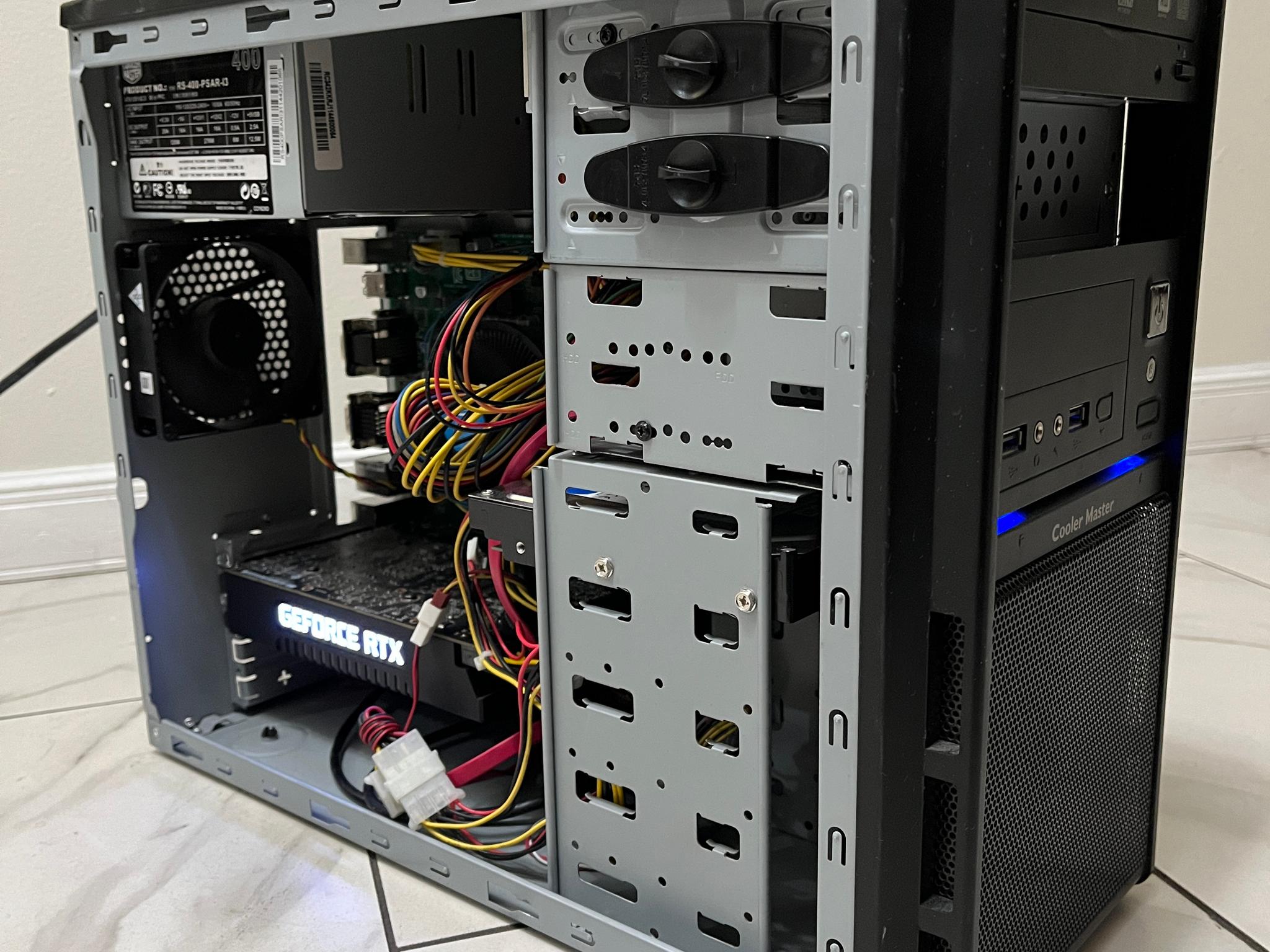 RTX 2060, Intel i3-10100, 16GB RAM, 1.2TB Storage, Gaming PC w/ Wi-Fi & BT (Scratch & Dent Case)