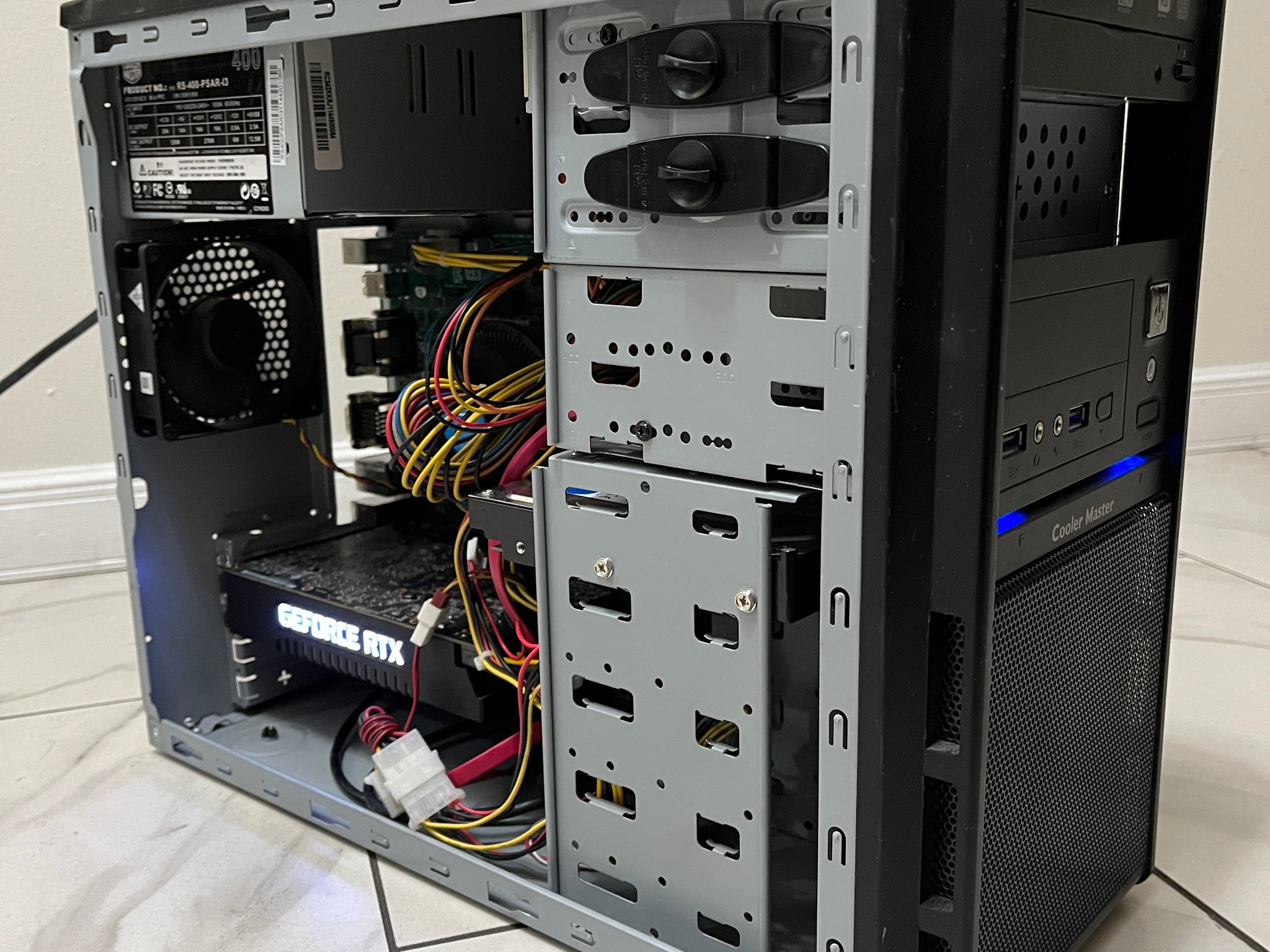 RTX 2060, Intel i3-10100, 16GB RAM, 1.2TB Storage, Gaming PC w/ Wi-Fi & BT (Scratch & Dent Case)