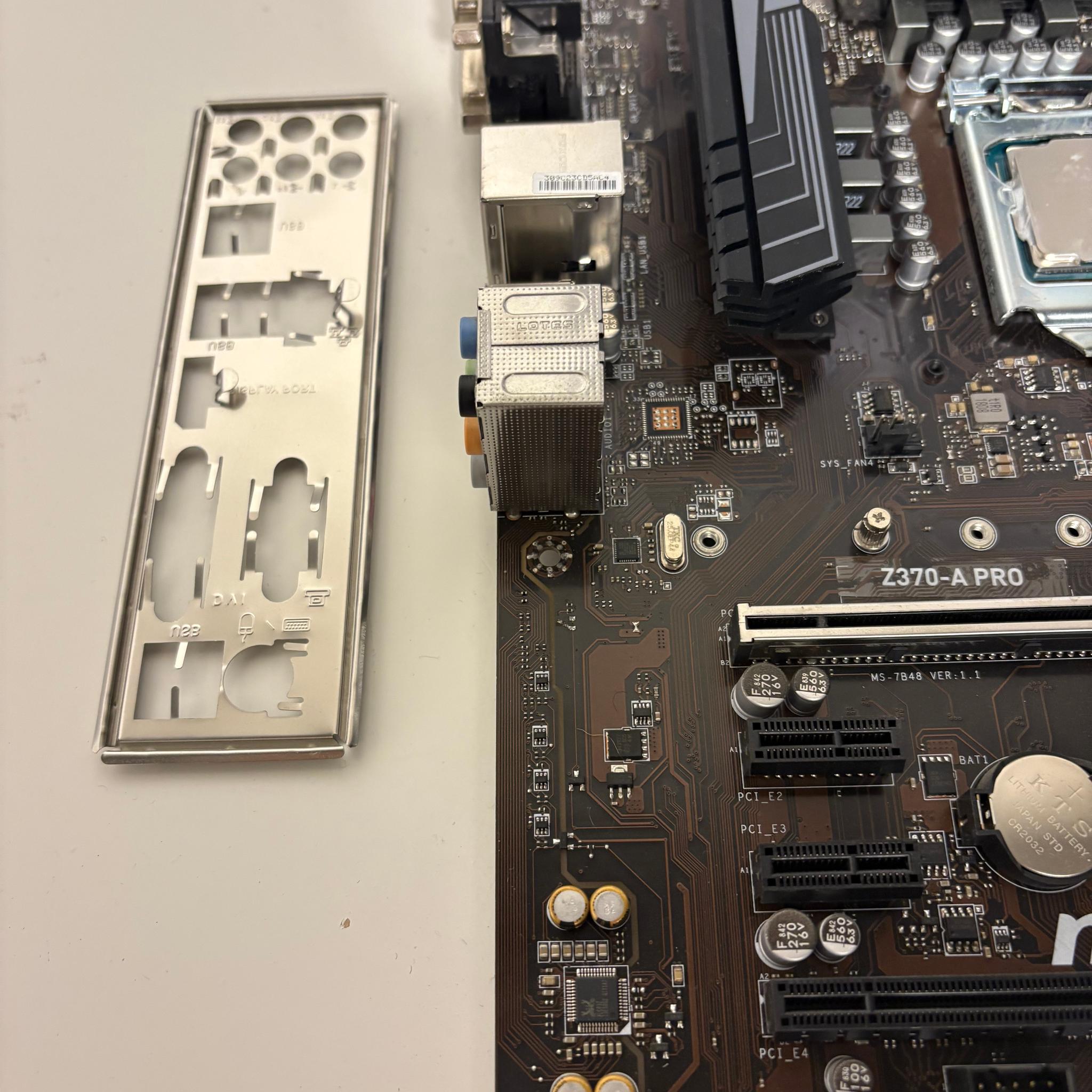 MB Combo - i7 8700K, Z370-A Pro