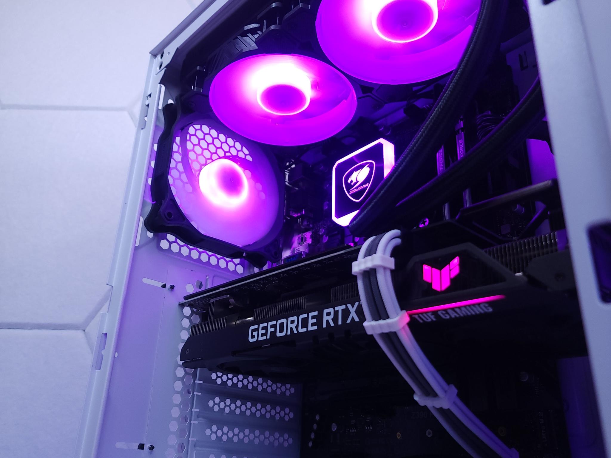 💜🤍RTX 3060Ti // Core i7 9700K // 16GB 3200MHz // 1TB NVMe Gen 3