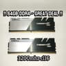 G.SKILL Trident Z Neo 64GB (2x32GB) 3200MHz CL16 DDR4