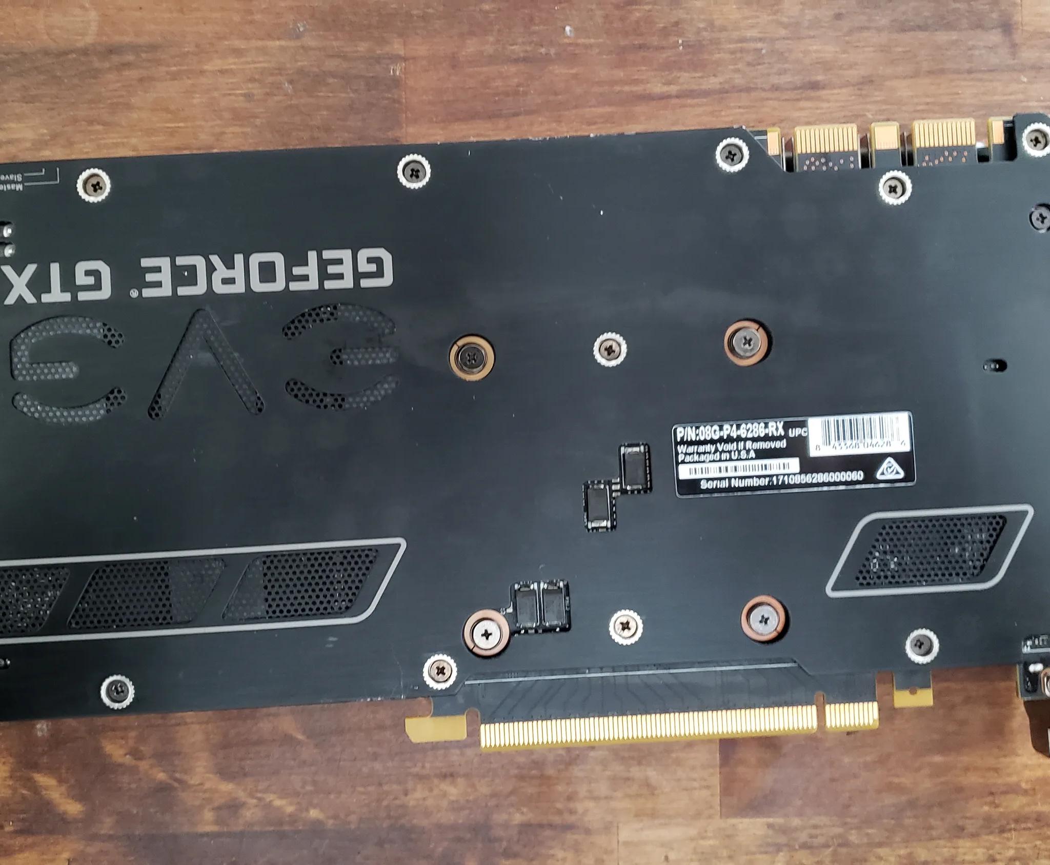 Evga GTX 1080 FTW