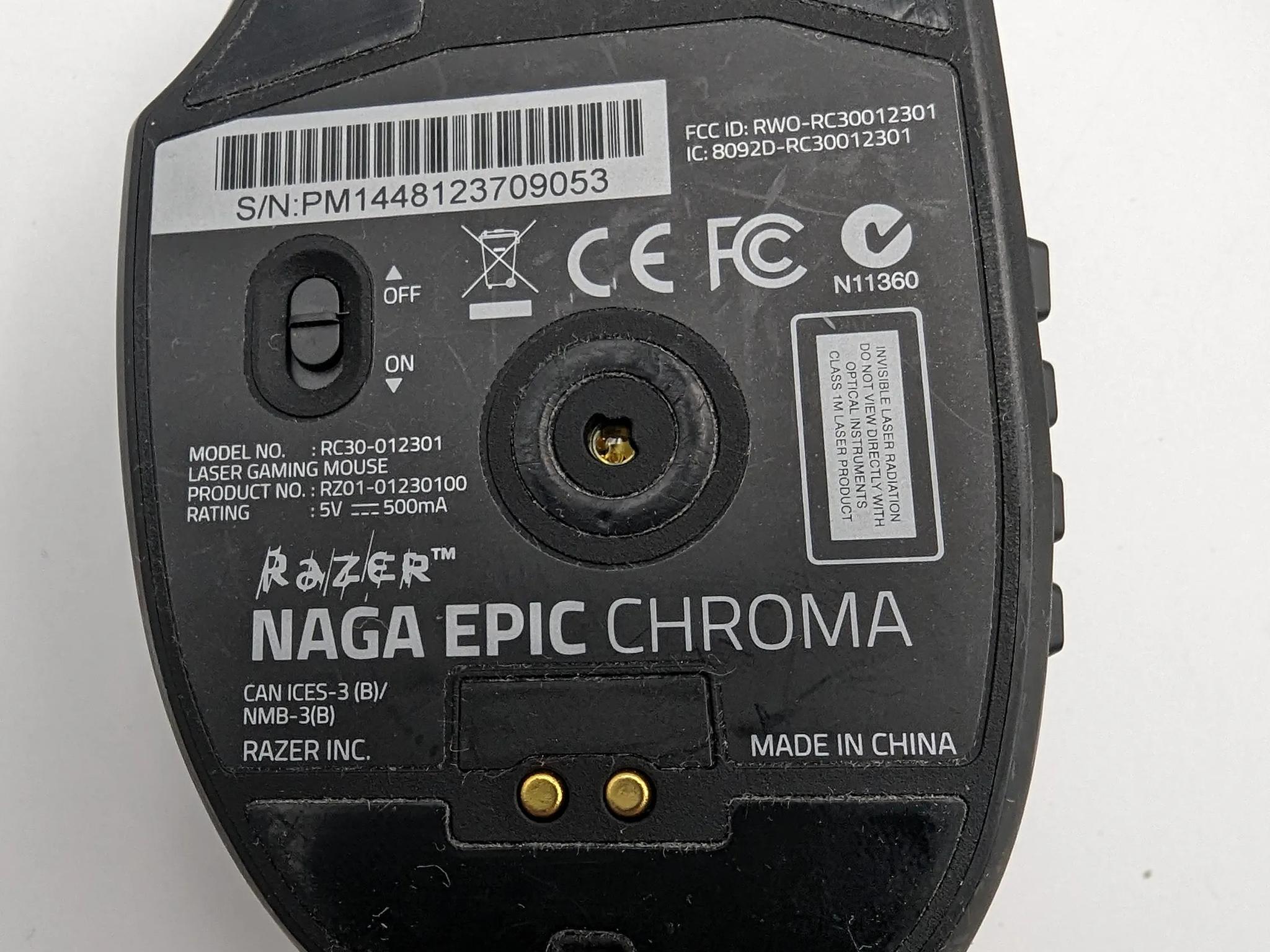 Razer Naga Epic Chroma gaming/ mmo mouse