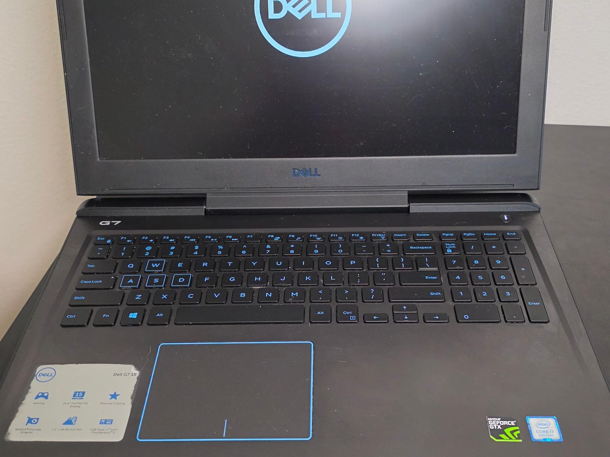 Dell G7 15 - I7 8750H / GTX 1060 / 16GB DDR4
